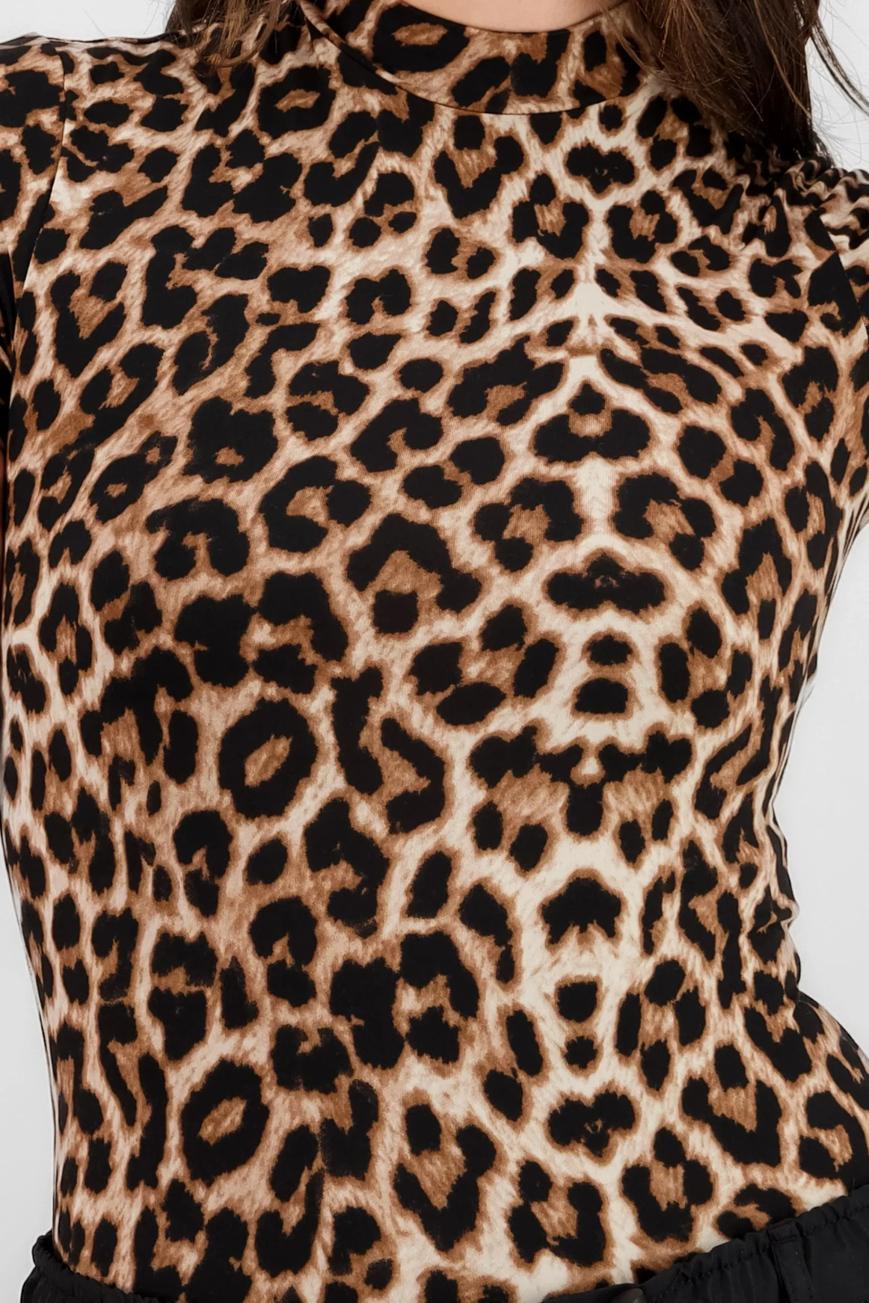 Shasa Animal Print Bodysuit