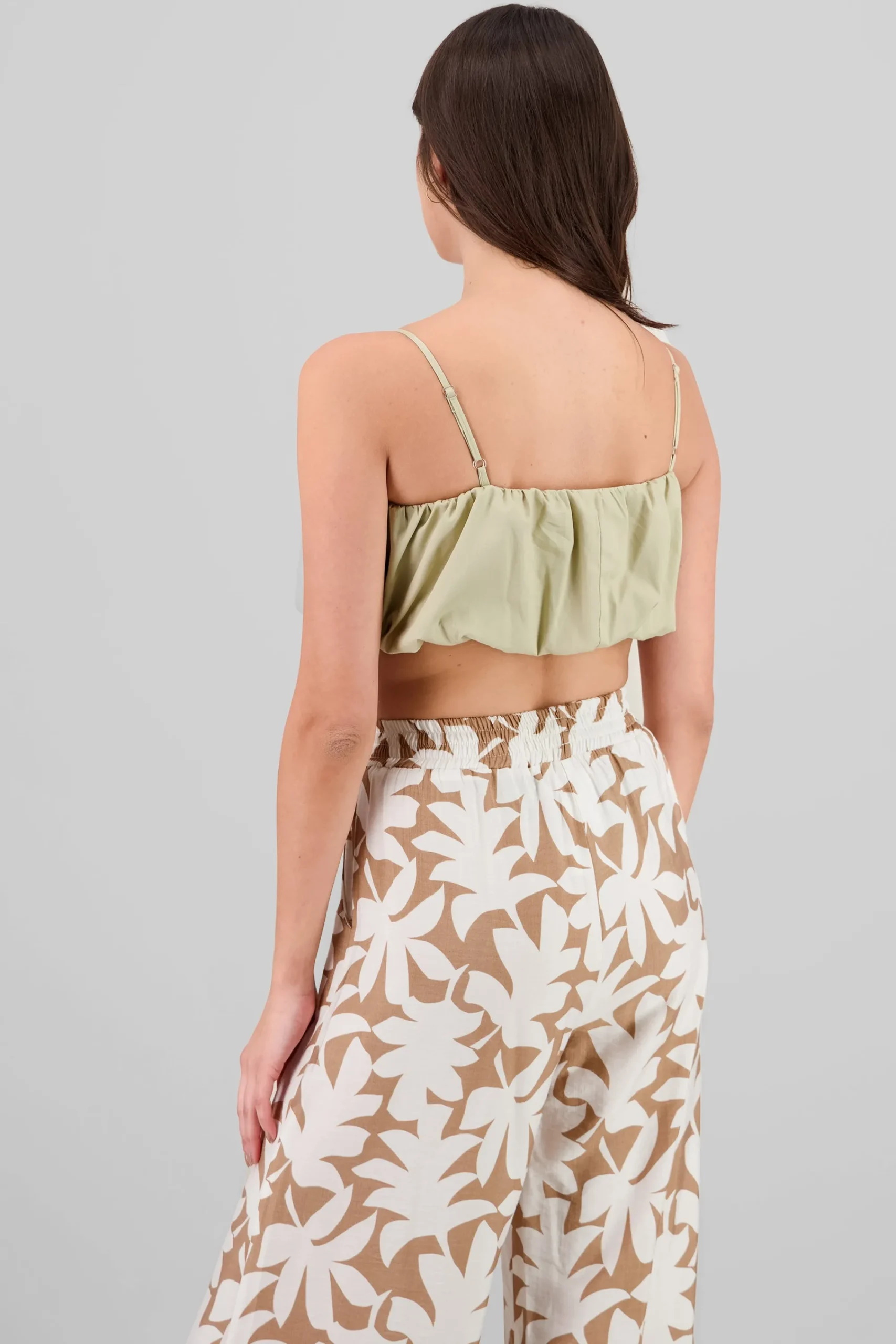Shasa Balloon Crop Top