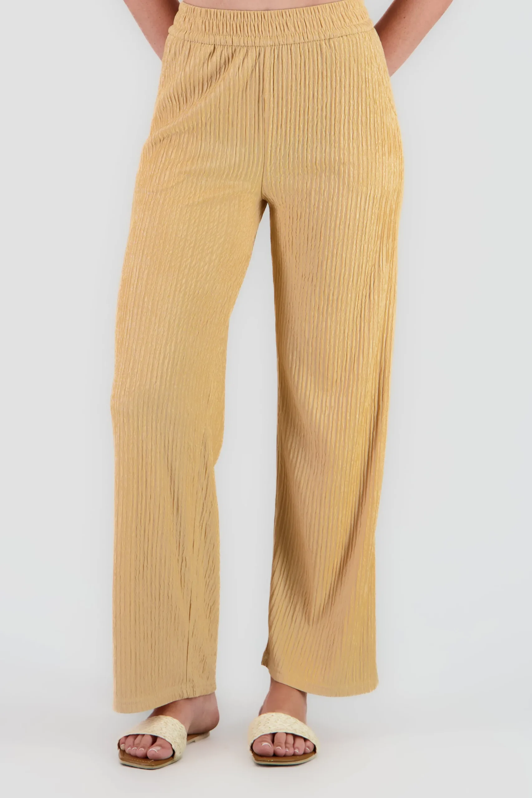 Shasa Bandana Textured Wide Pants