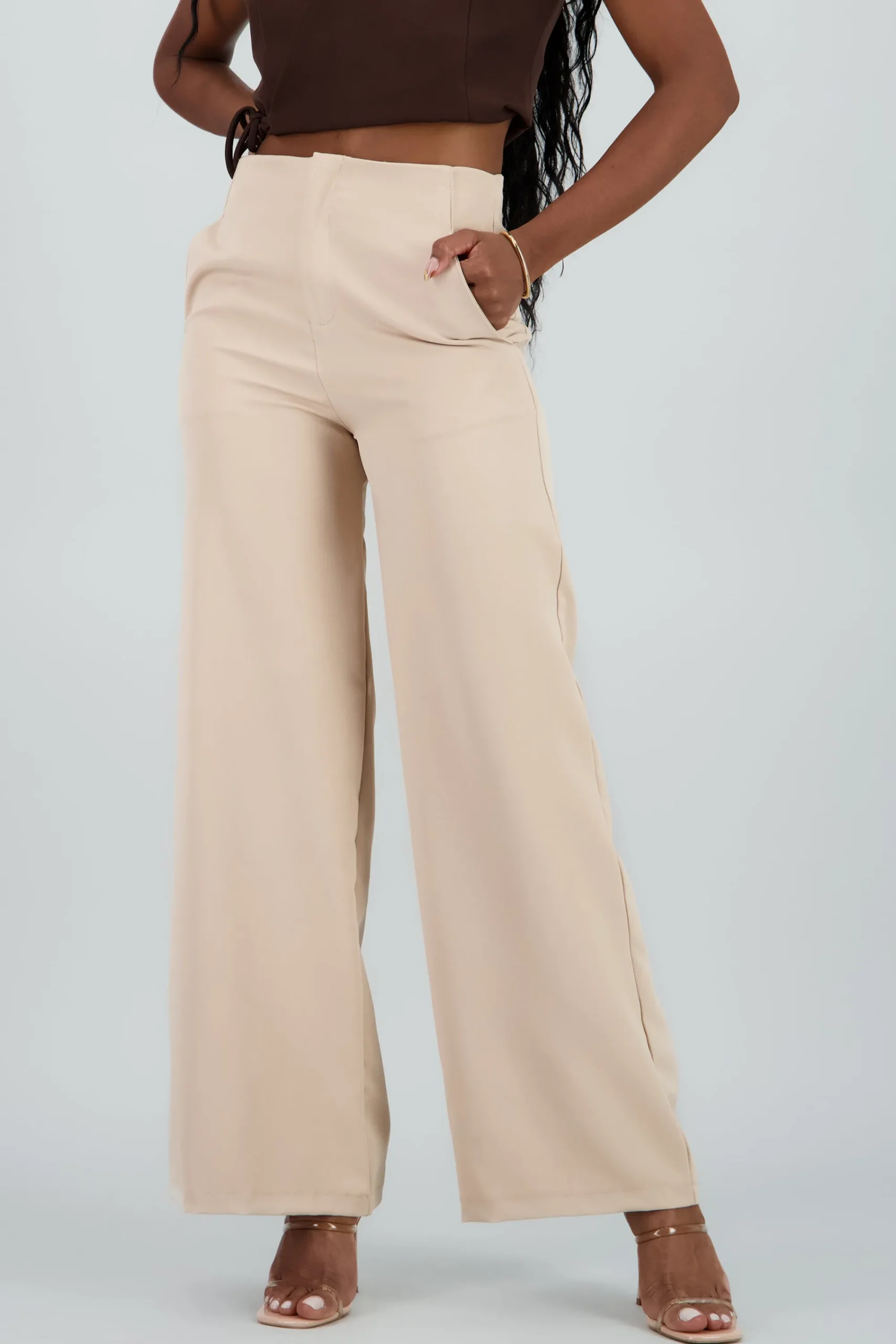 Shasa Basic Pants with Pockets