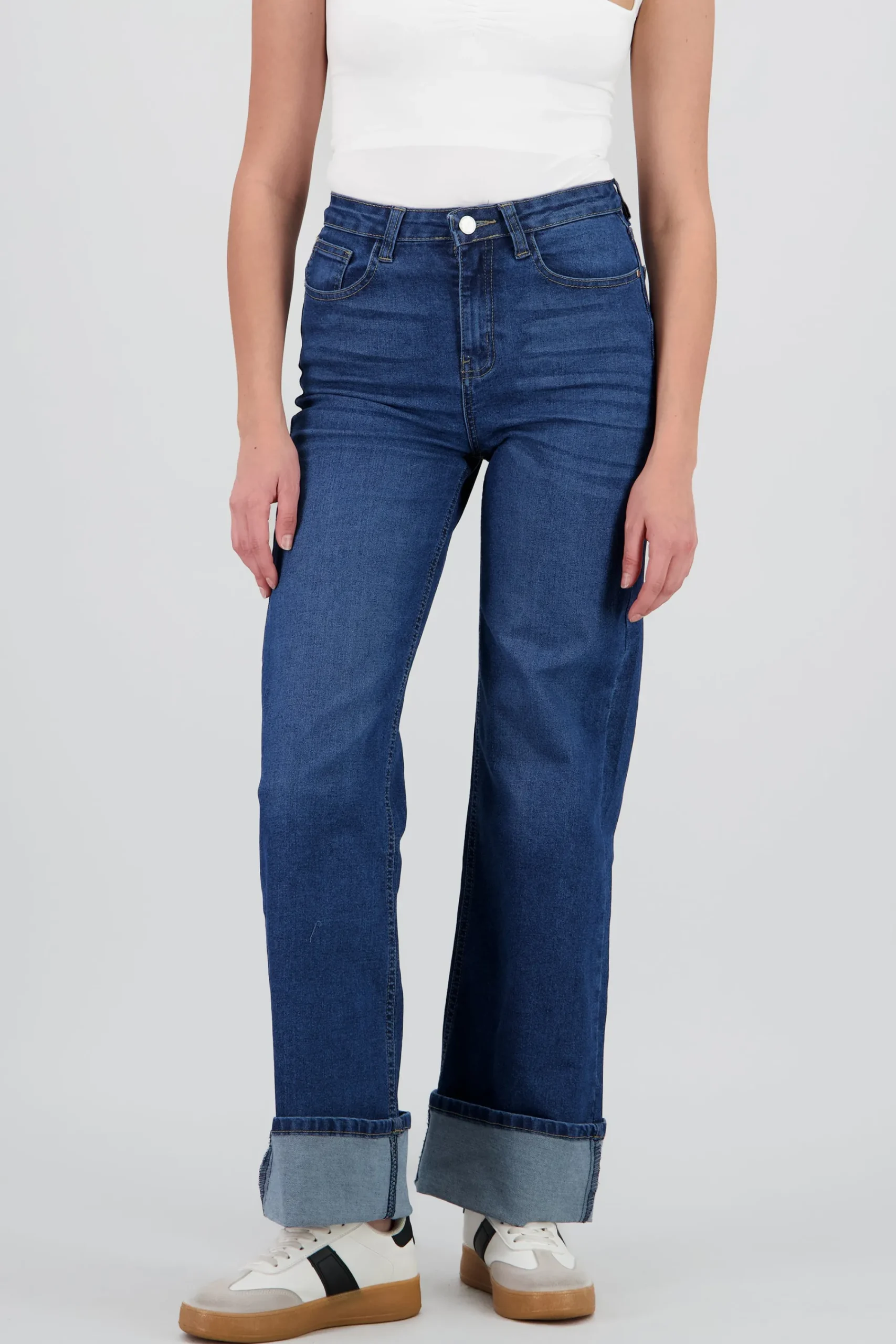 Shasa Basic Wide Leg Jeans