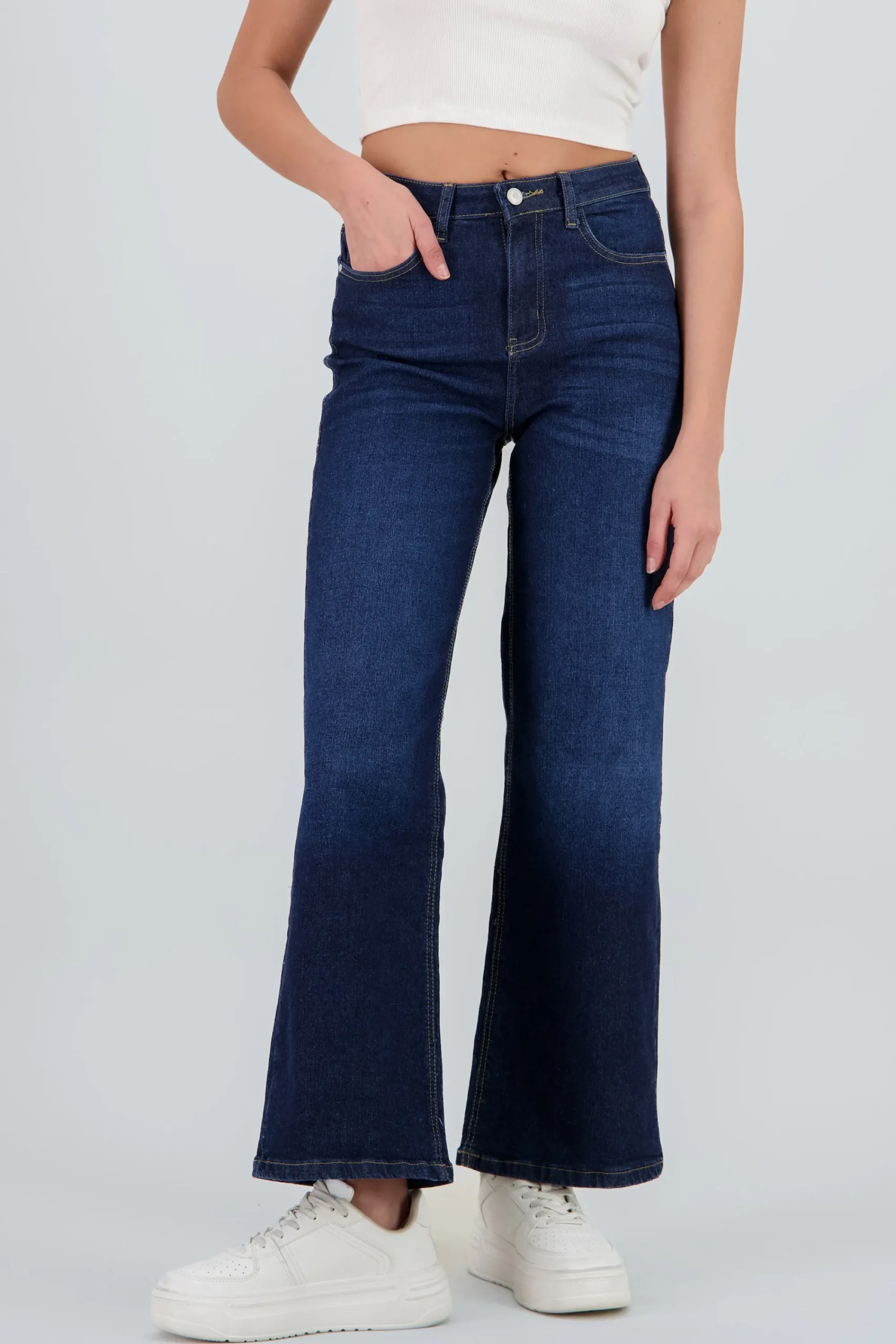 Shasa Basic Wide Leg Jeans