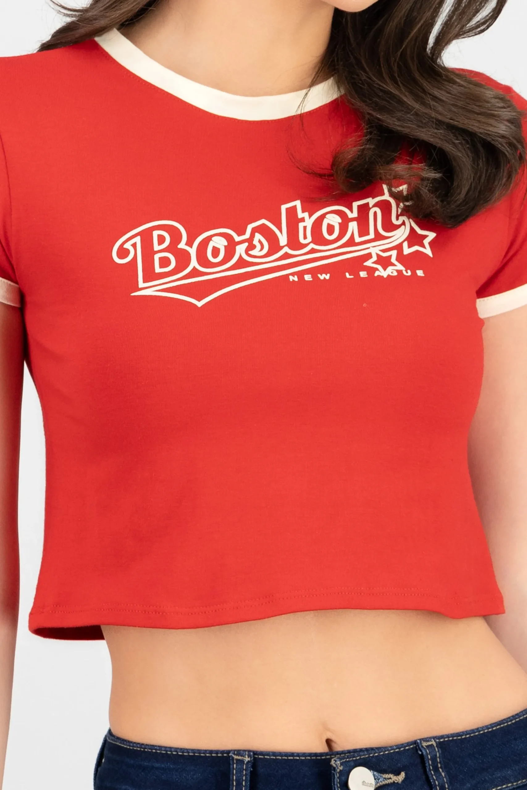Shasa Boston Contrast T Shirt