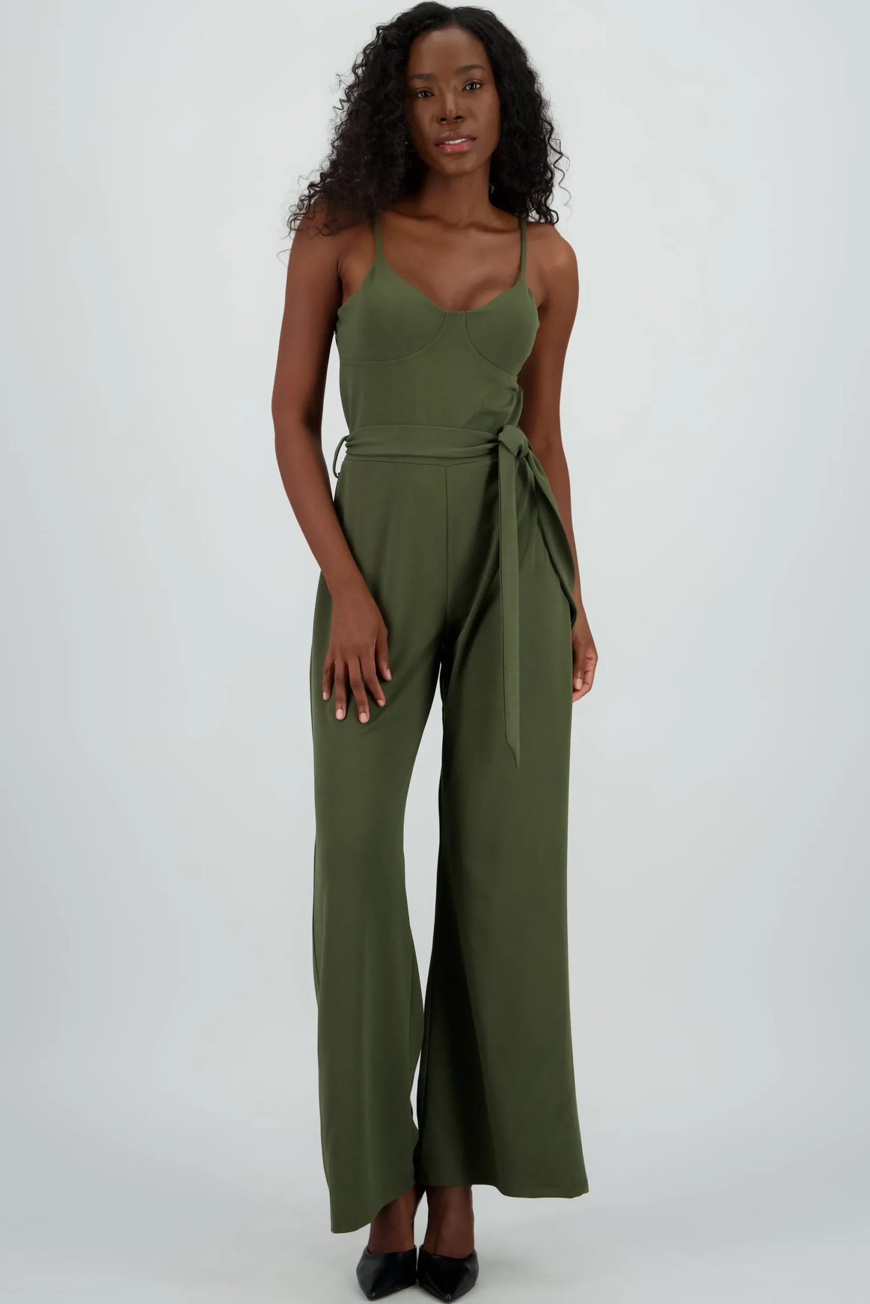 Shasa Bow Detail Straps Jumpsuit