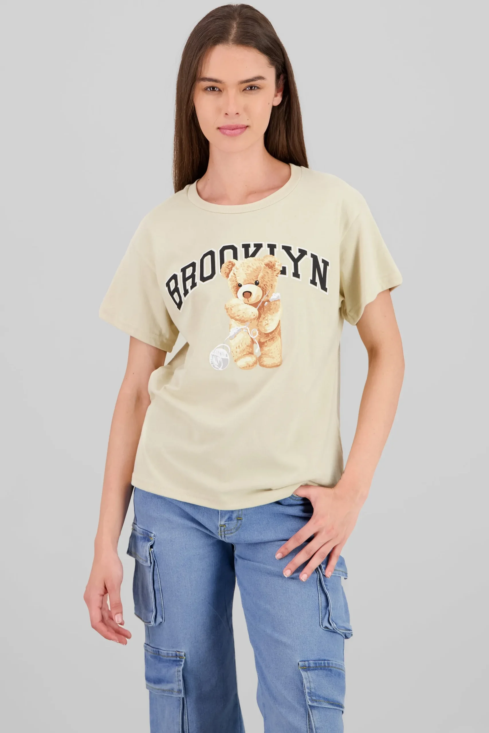 Shasa Brooklyn Teddy Bear Printed TShirt