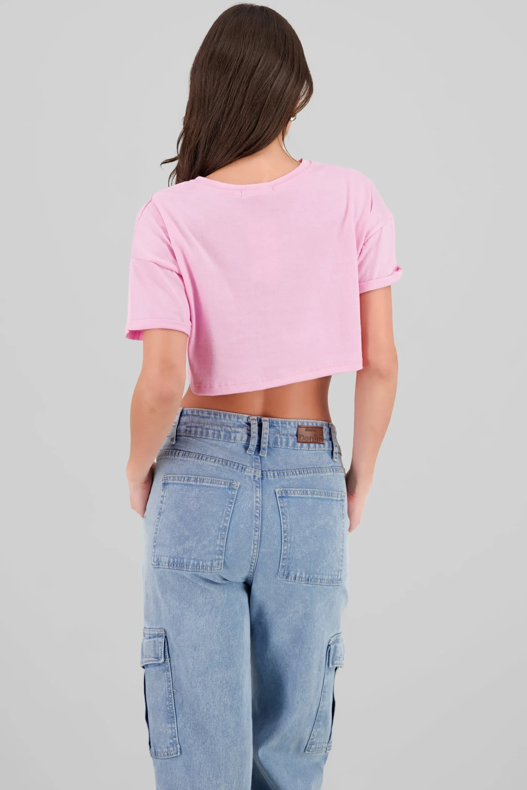 Shasa California print crop top