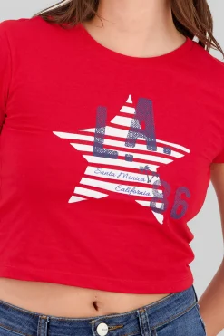 Shasa California V Neck T Shirt