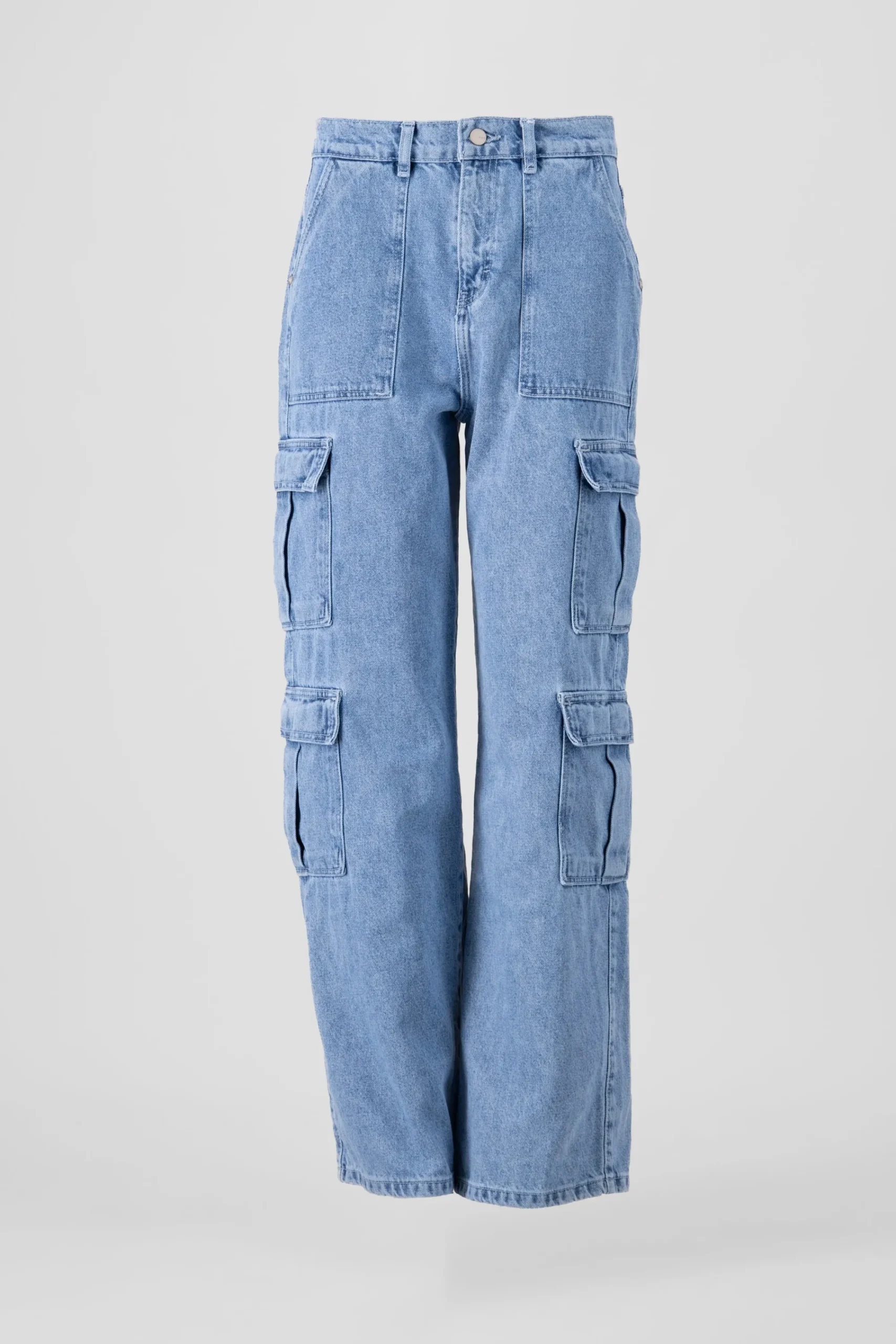 Shasa Cargo Jeans Flap Pockets