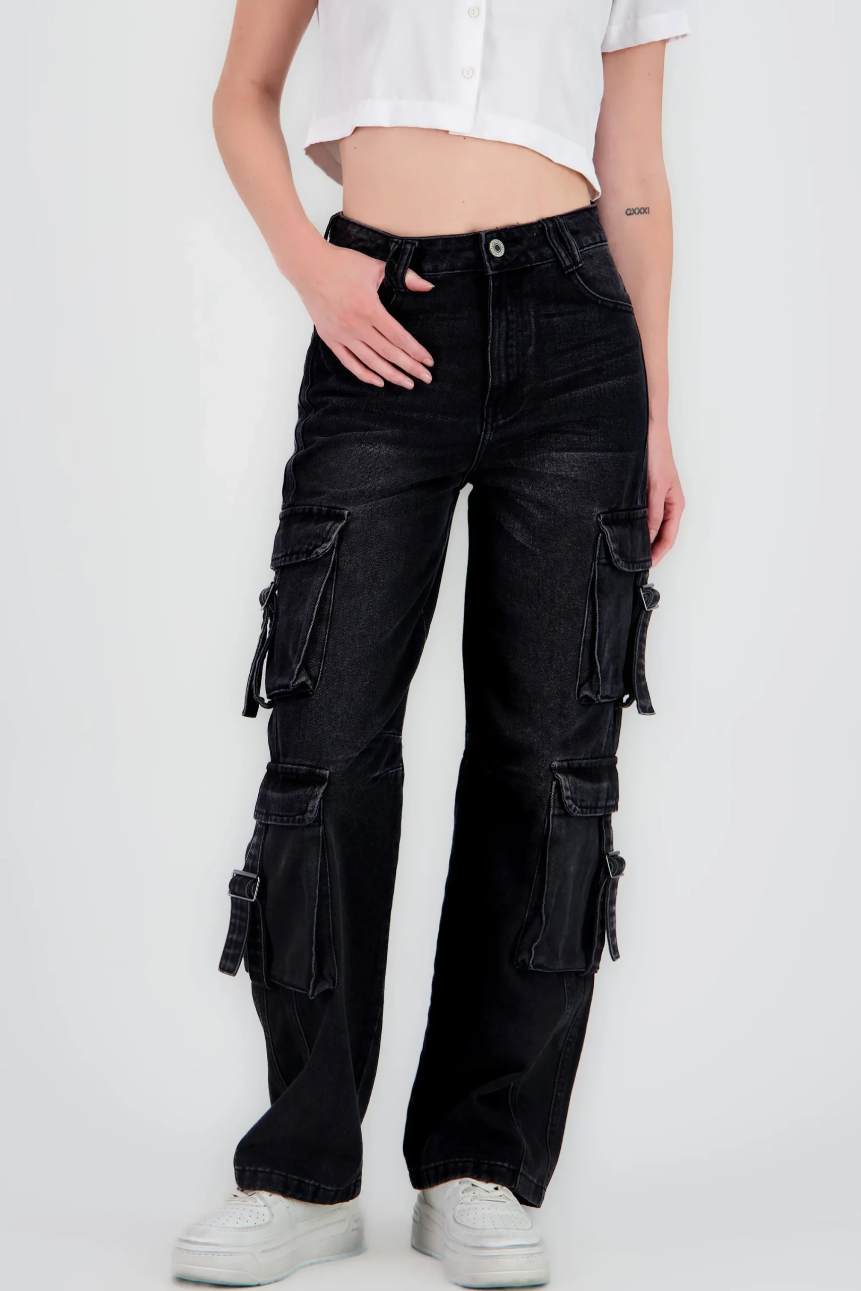 Shasa Cargo Jeans with 4 Pockets