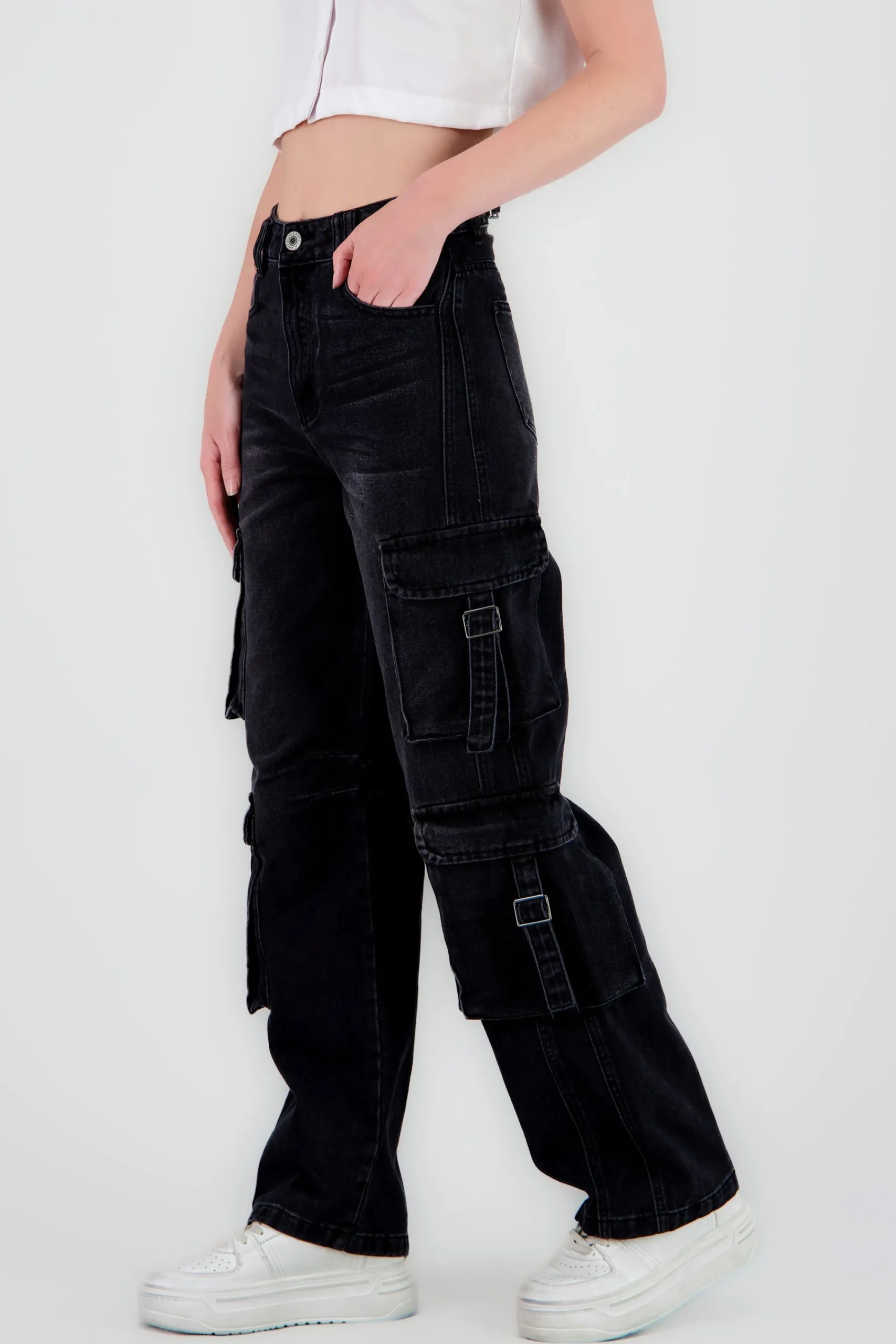 Shasa Cargo Jeans with 4 Pockets