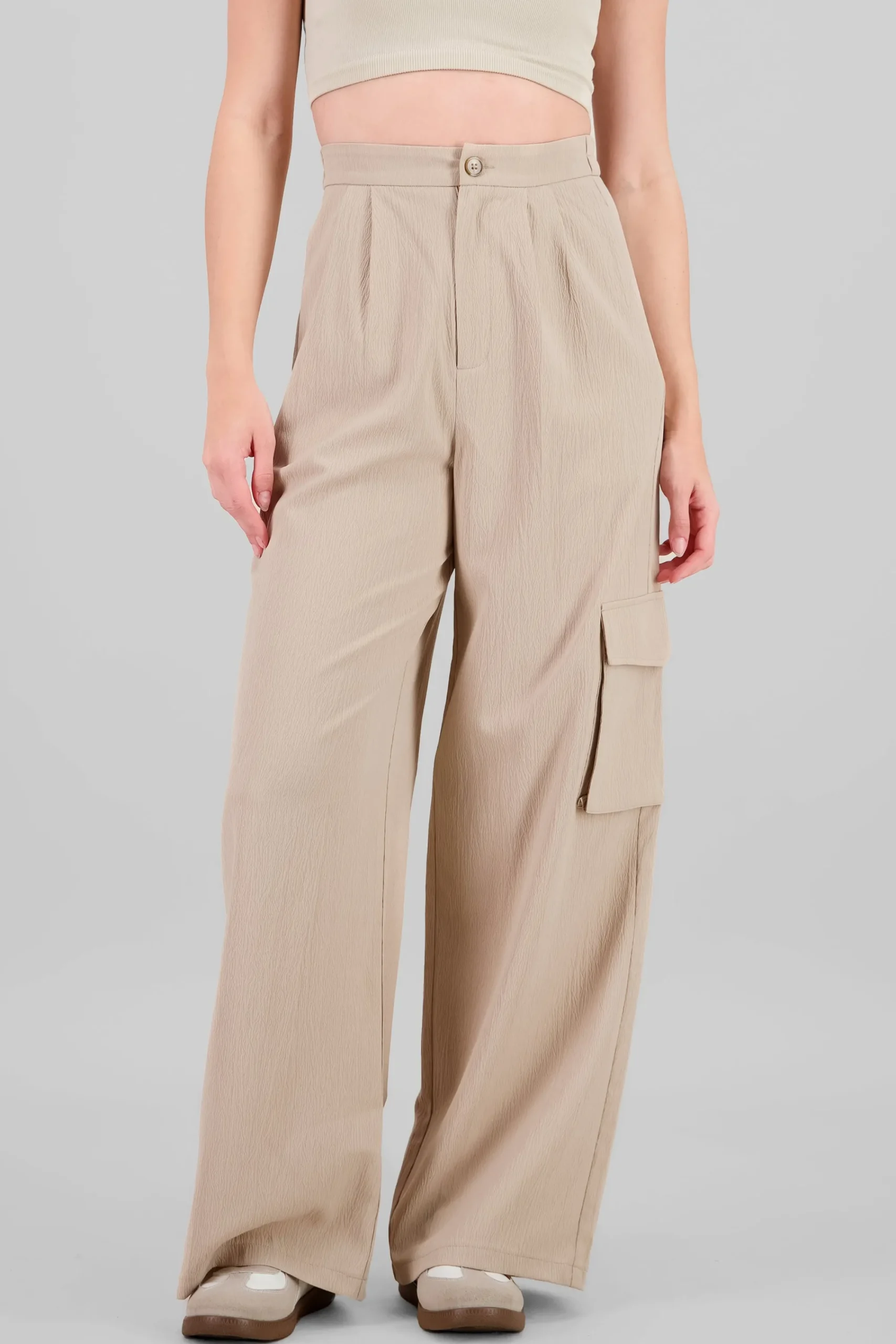 Shasa Cargo Pocket Tailored Pants