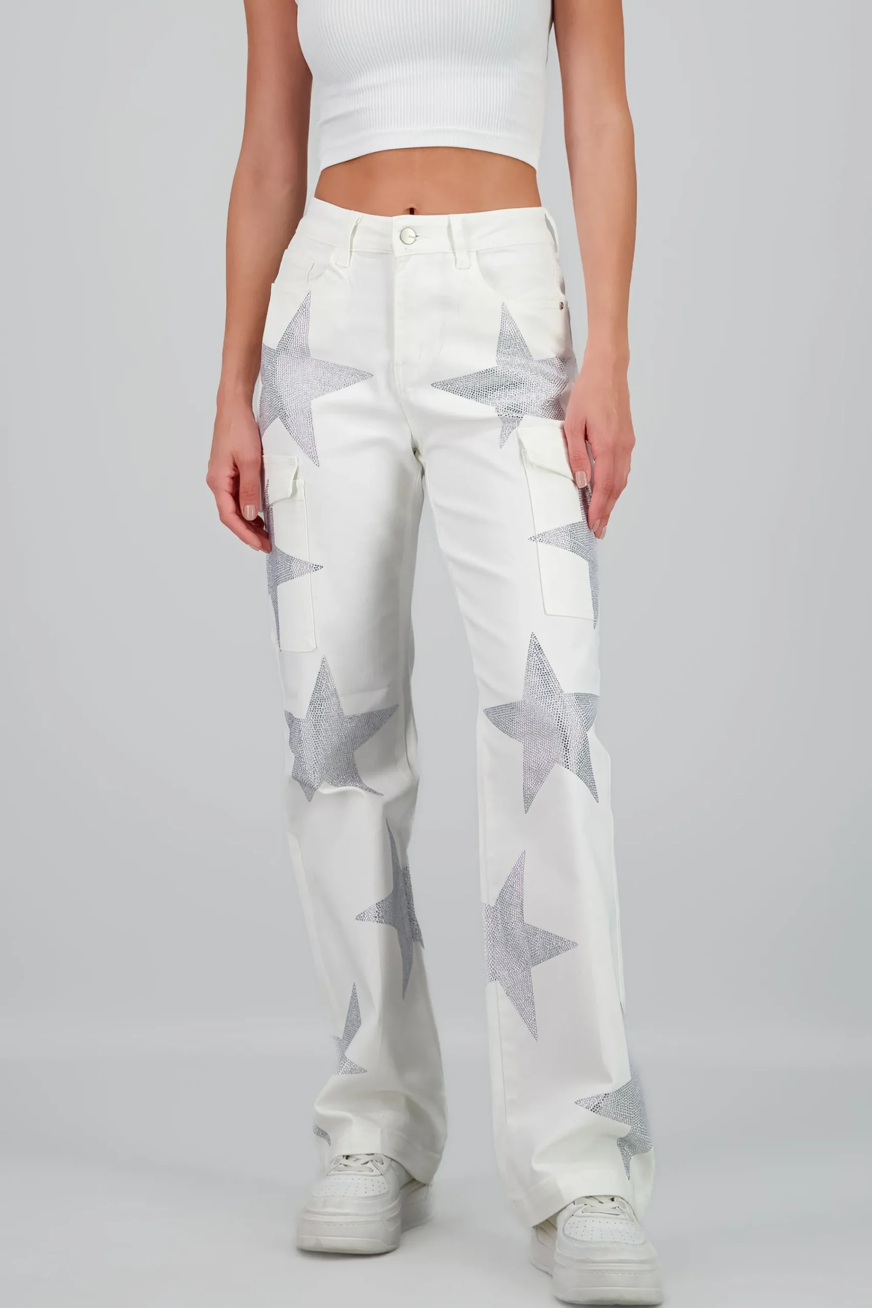 Shasa Cargo Wide Leg Jeans