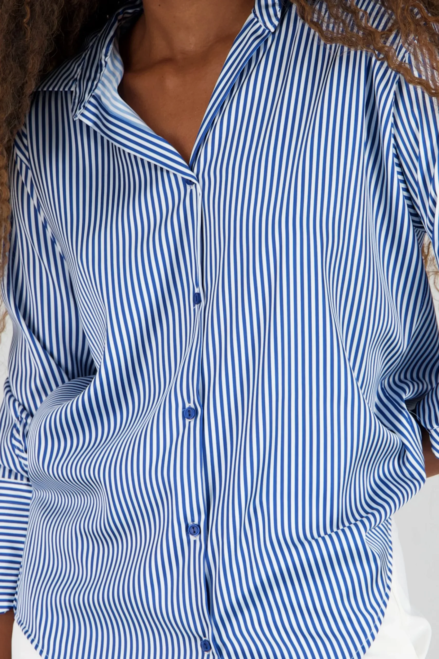 Shasa Classic Stripped Button Down Top