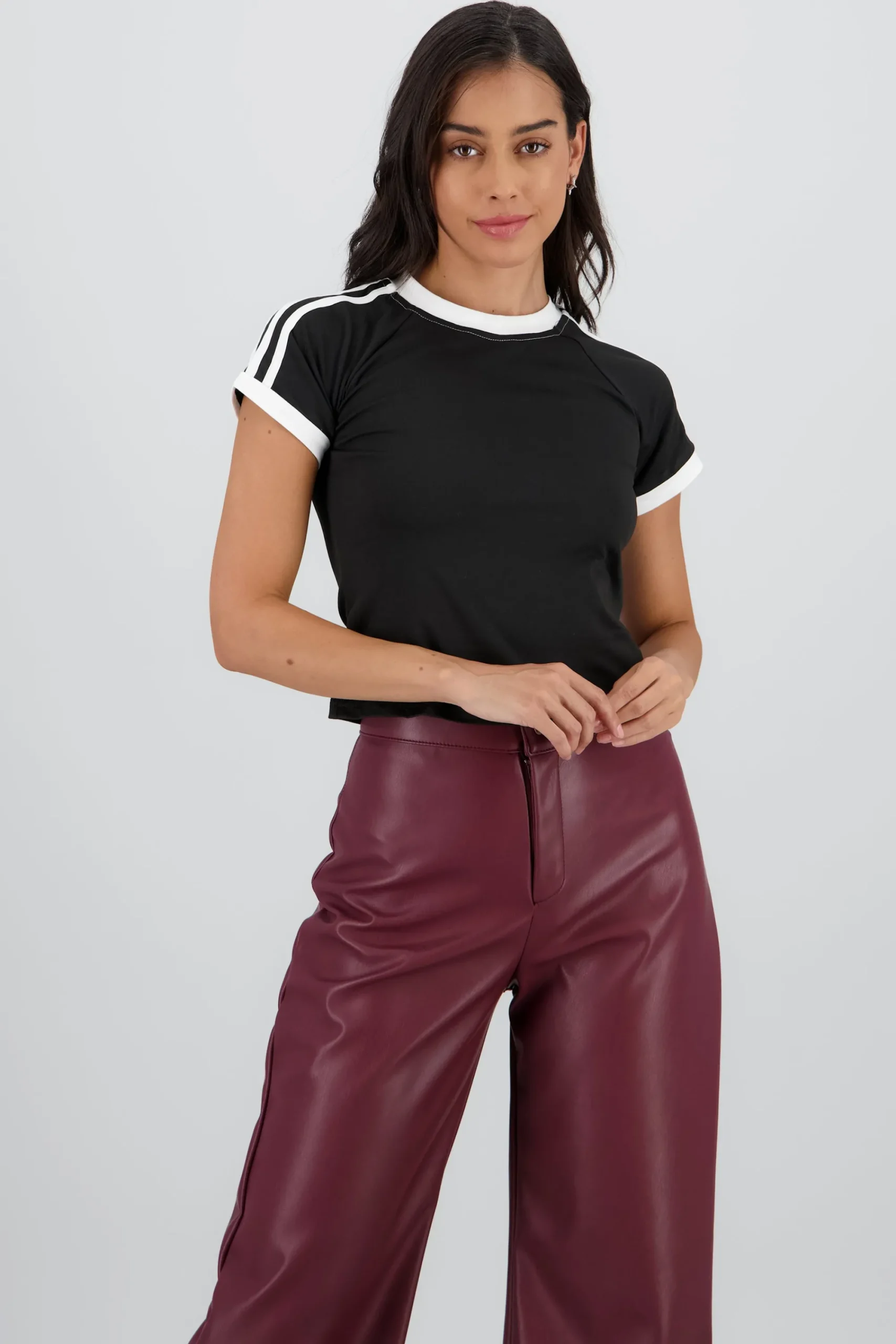 Shasa Contrast Stripes T Shirt