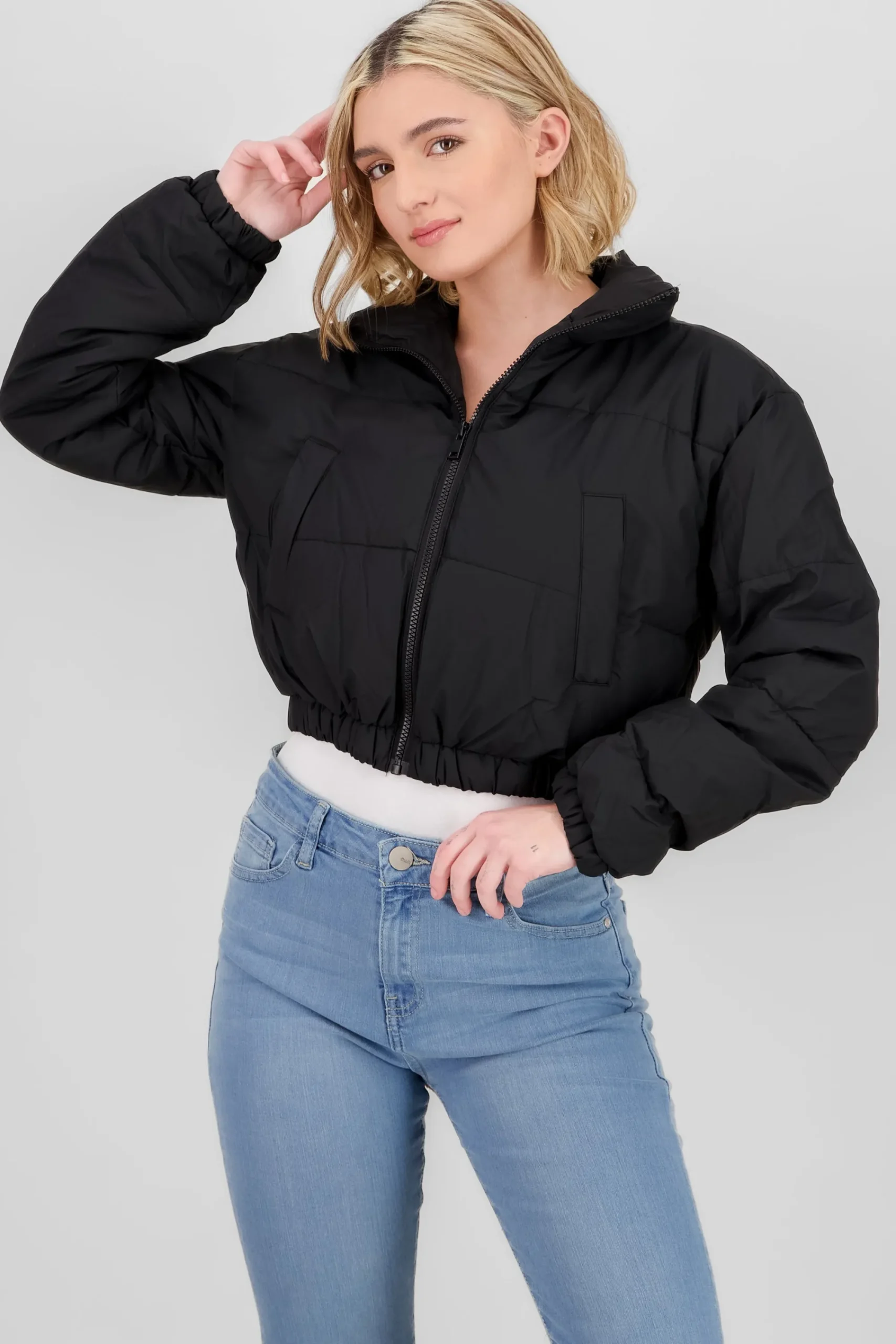 Shasa Cropped Puffer Jacket
