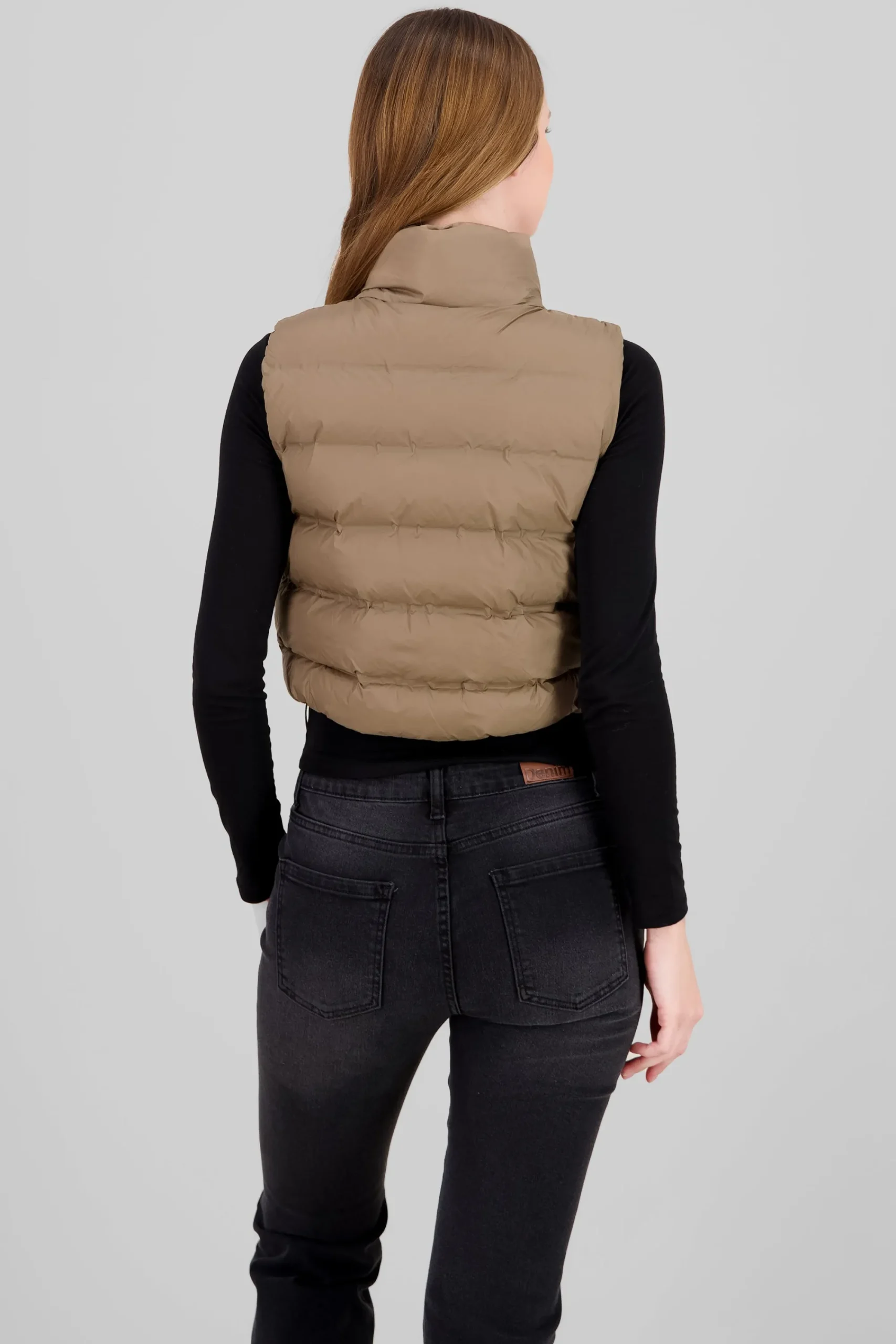Shasa Cropped Quilted Vest