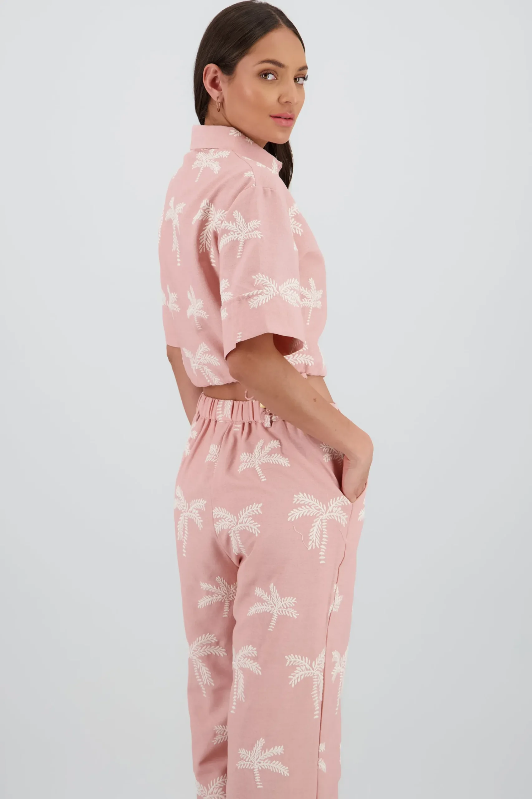 Shasa Cropped Short Sleeve Shirt
