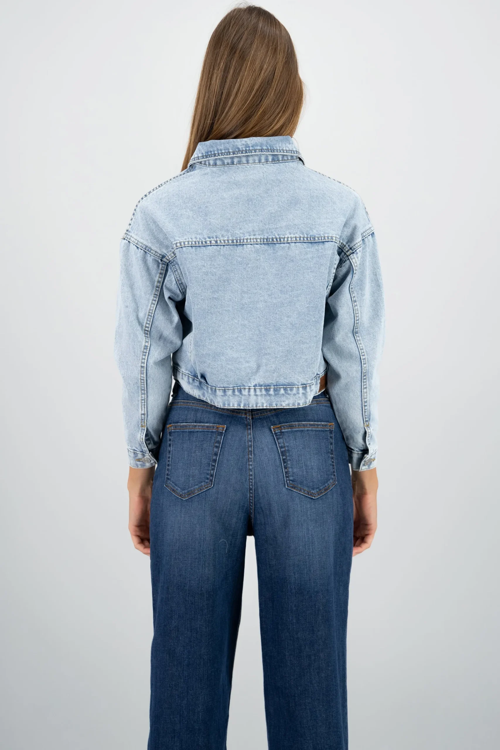 Shasa Cropped Trucker Jacket