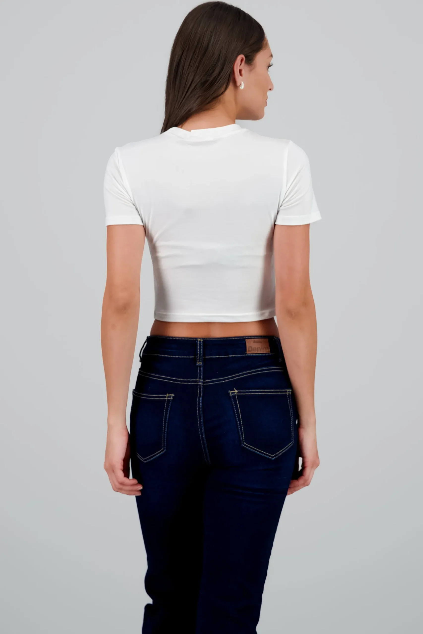 Shasa Daisy Print Crop Top