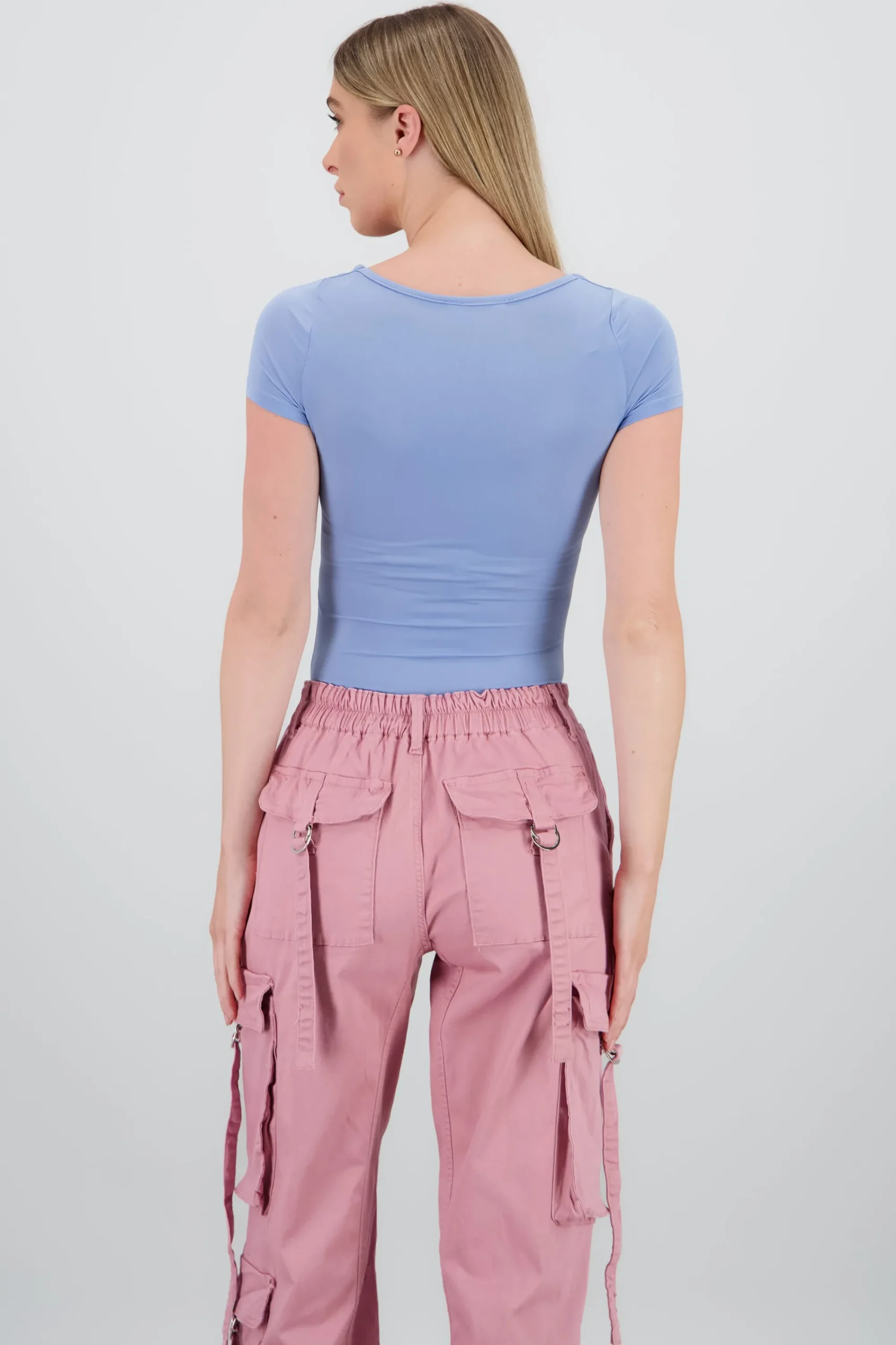 Shasa Double Layer Square Neck Bodysuit
