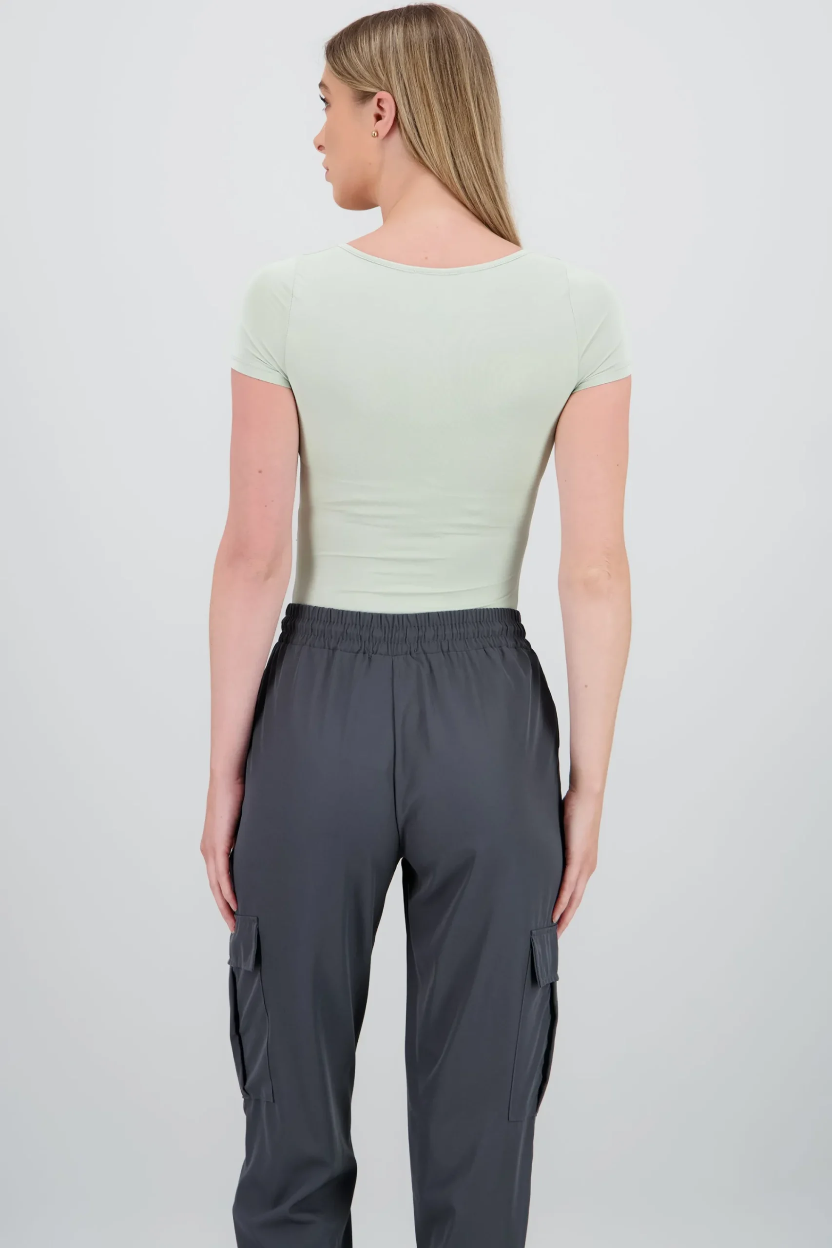 Shasa Double Layer Square Neck Bodysuit
