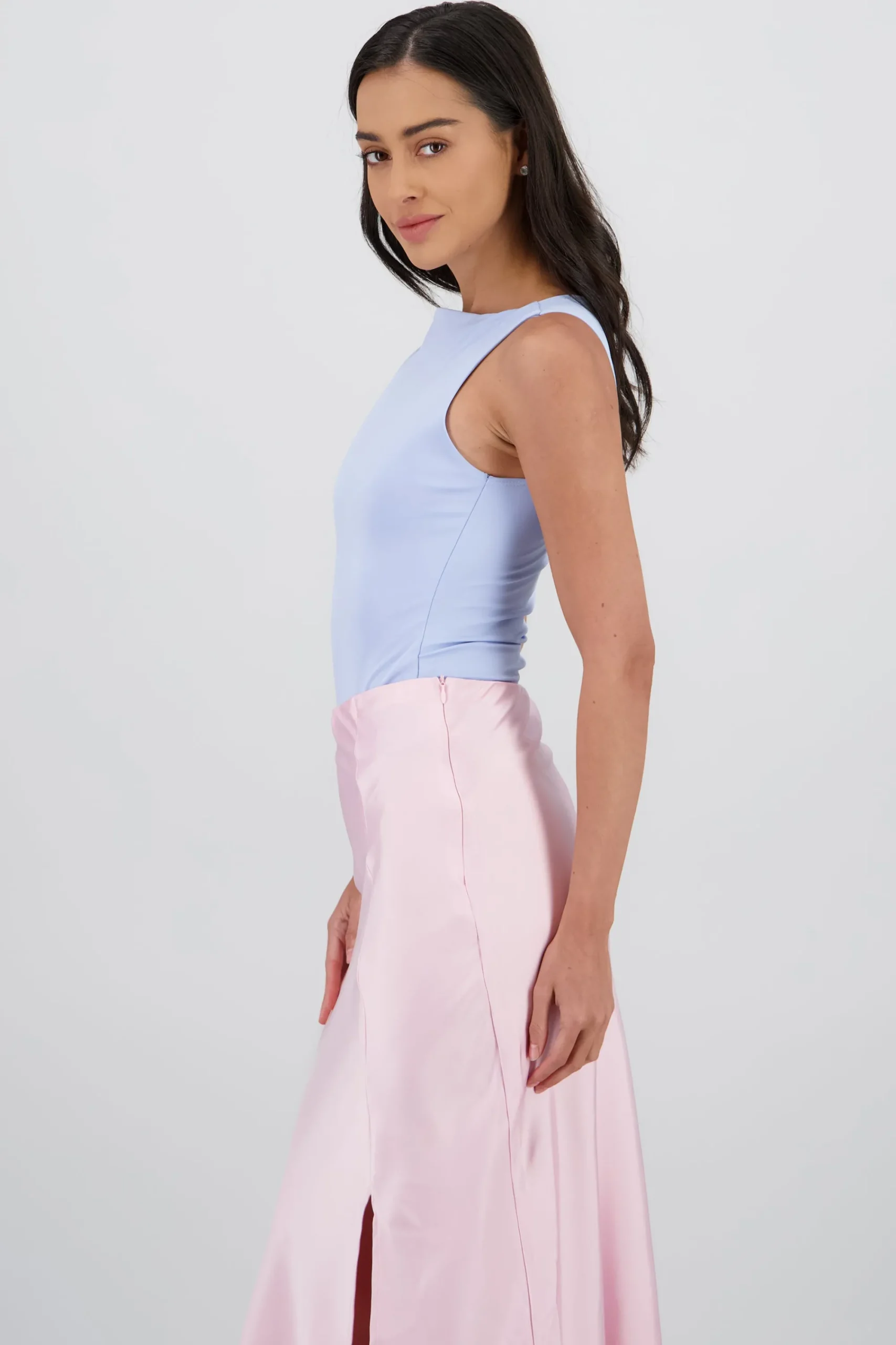 Shasa Double Layer Square Neck Bodysuit