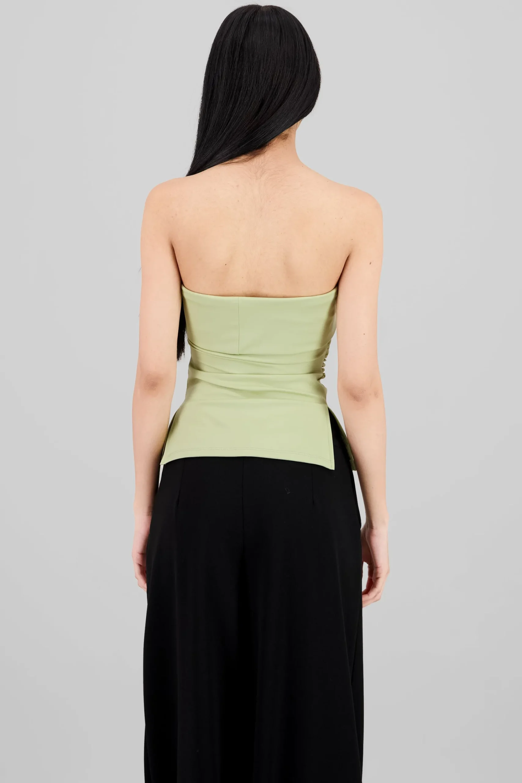 Shasa Double Neckline Tube Top