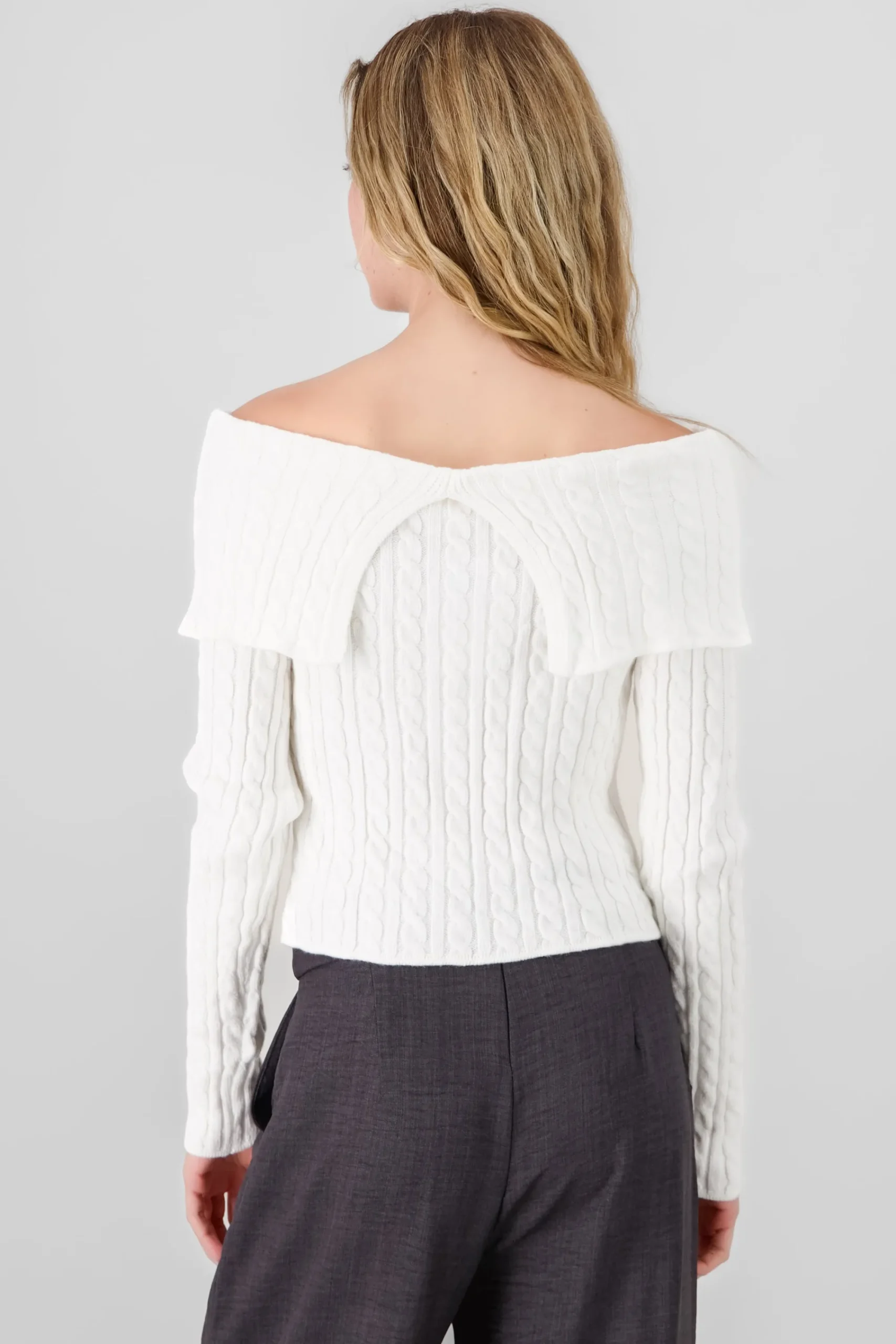 Shasa Drop Shoulder Cardigan Sweater