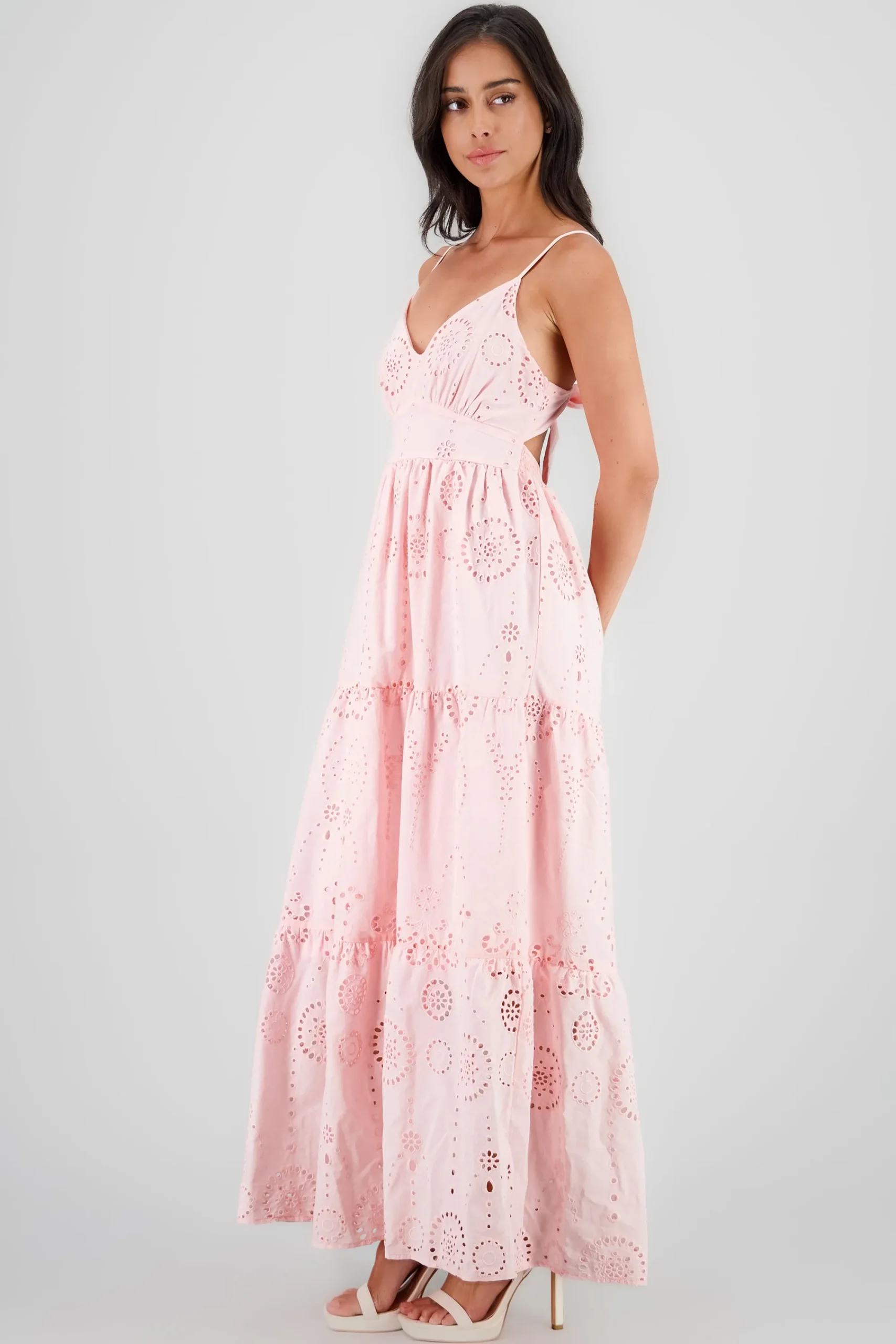 Shasa Embroidered Maxi Dress