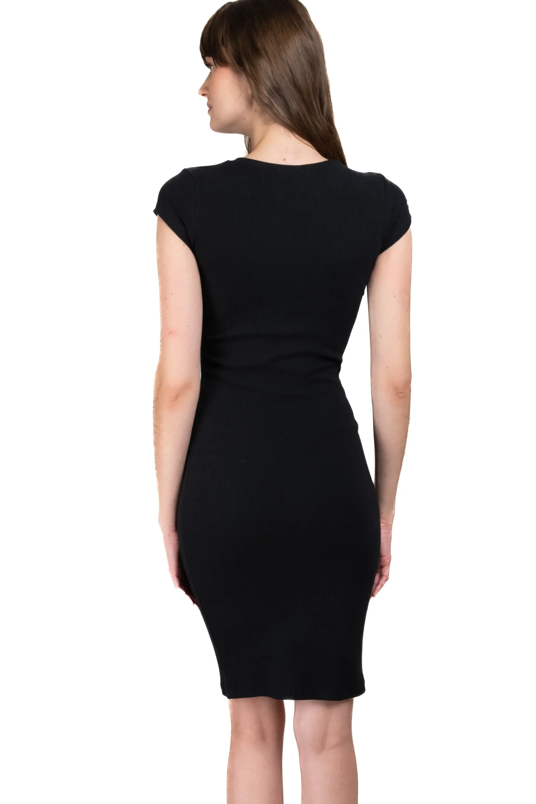 Shasa Fitted shortsleeved mini dress
