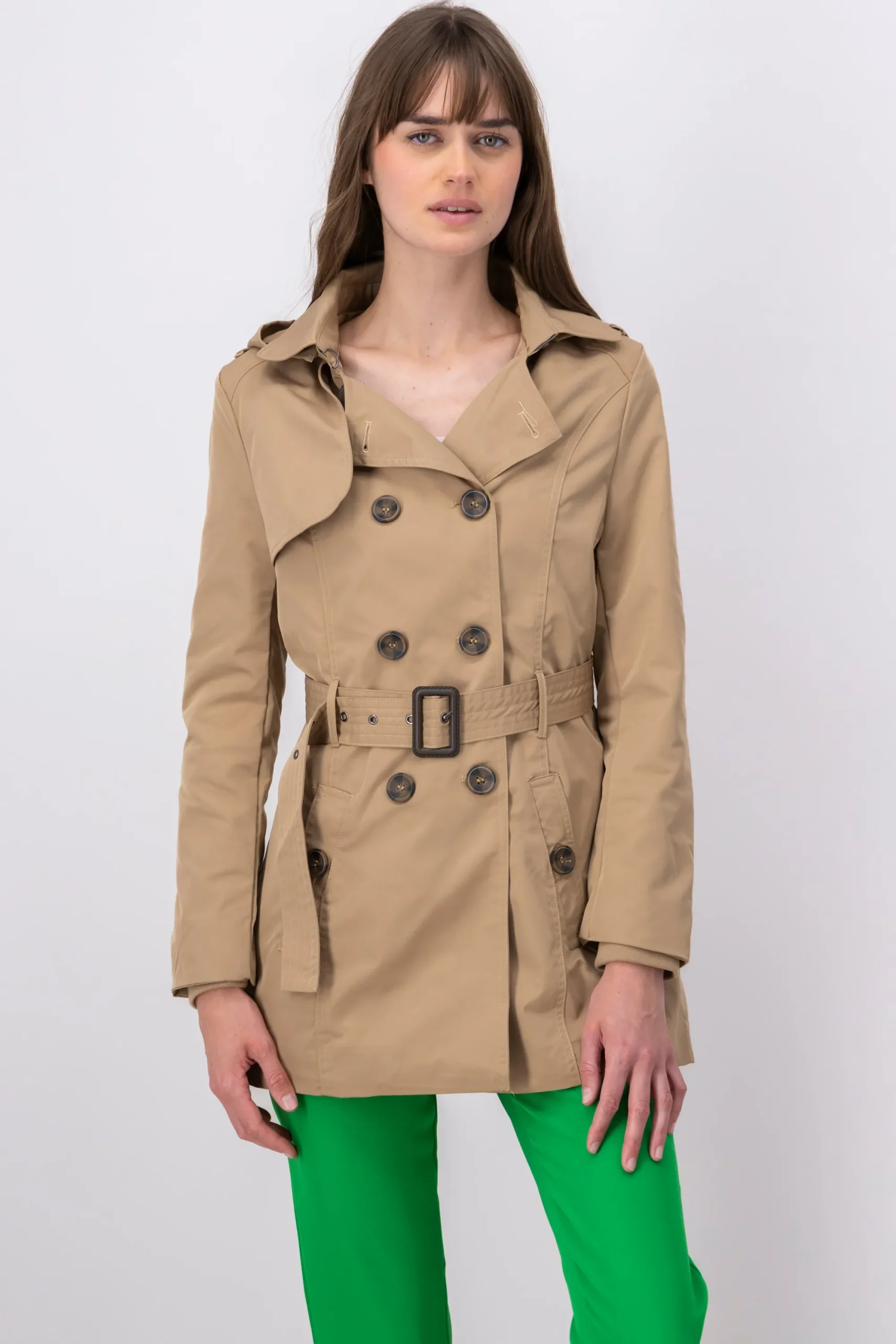 Shasa Fitted Trench Coat