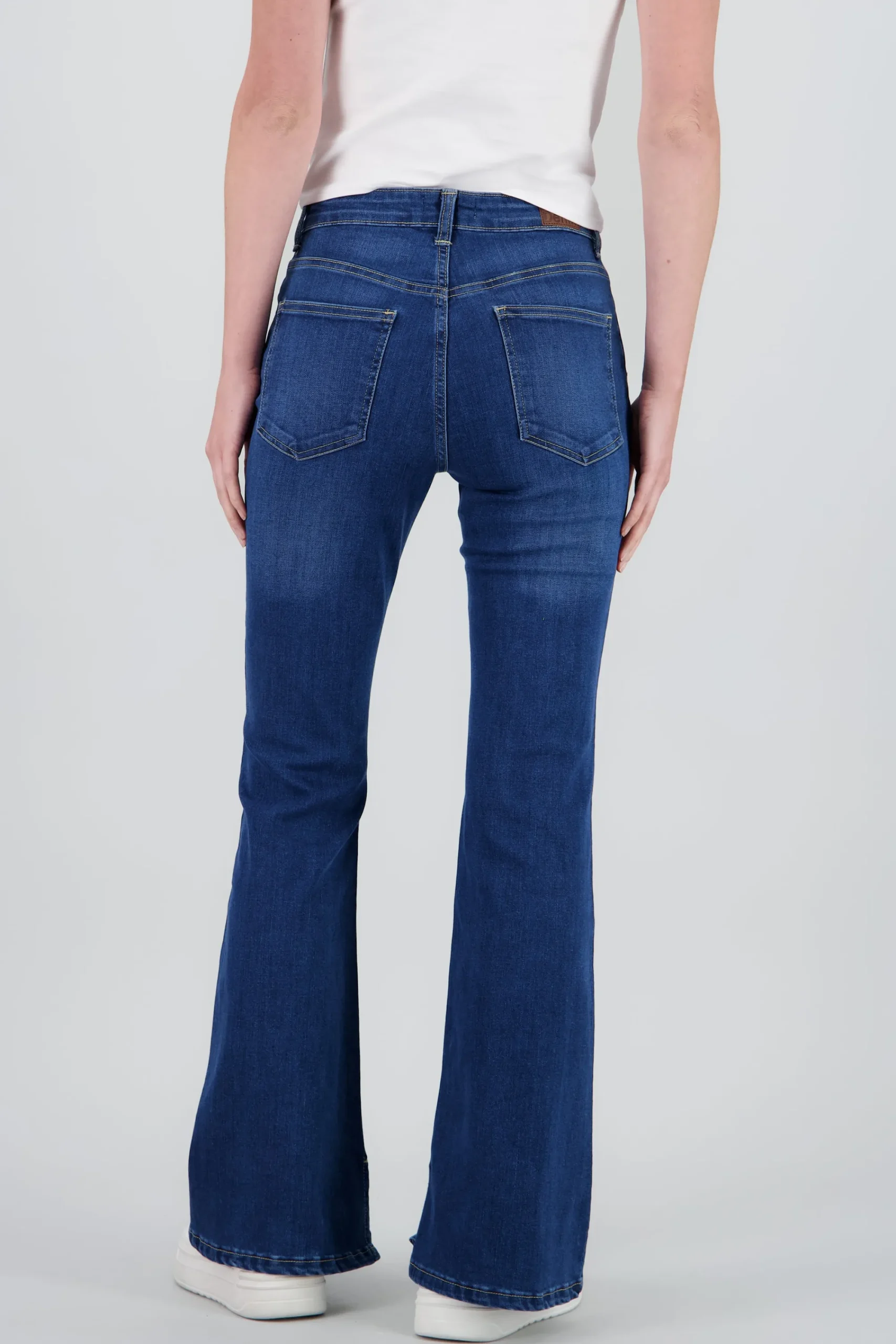 Shasa Flare Jeans with Buttons