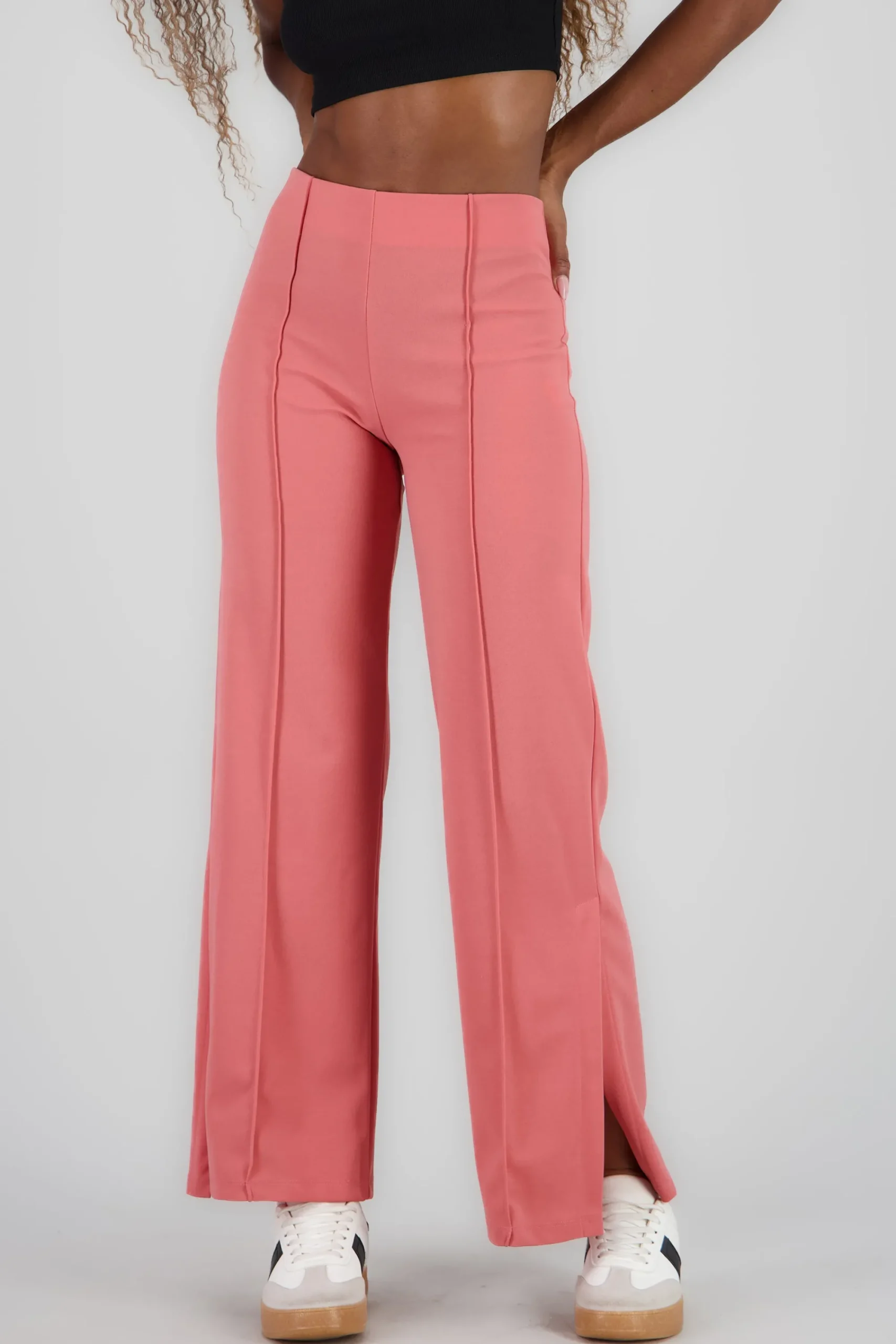 Shasa Flared pant with front seams