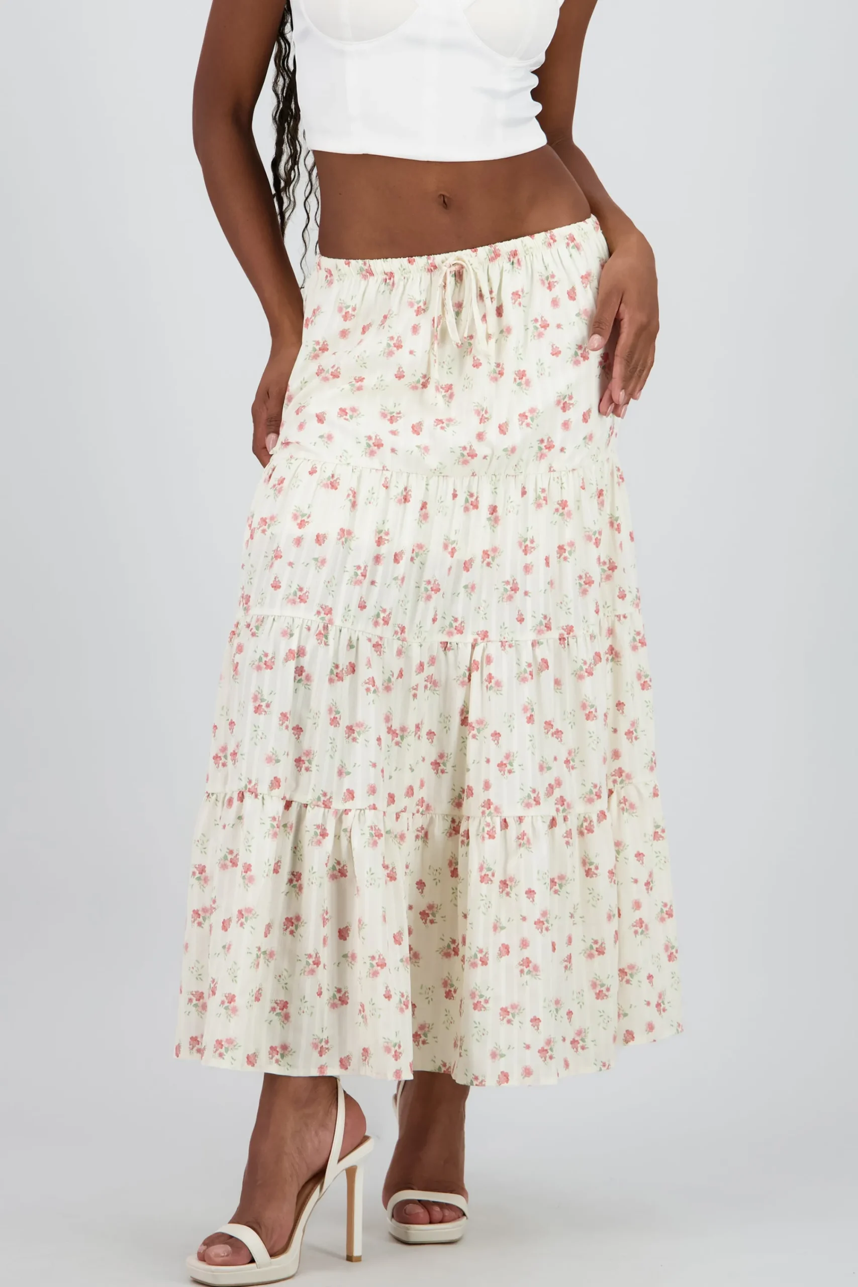 Shasa Floral Maxi Skirt