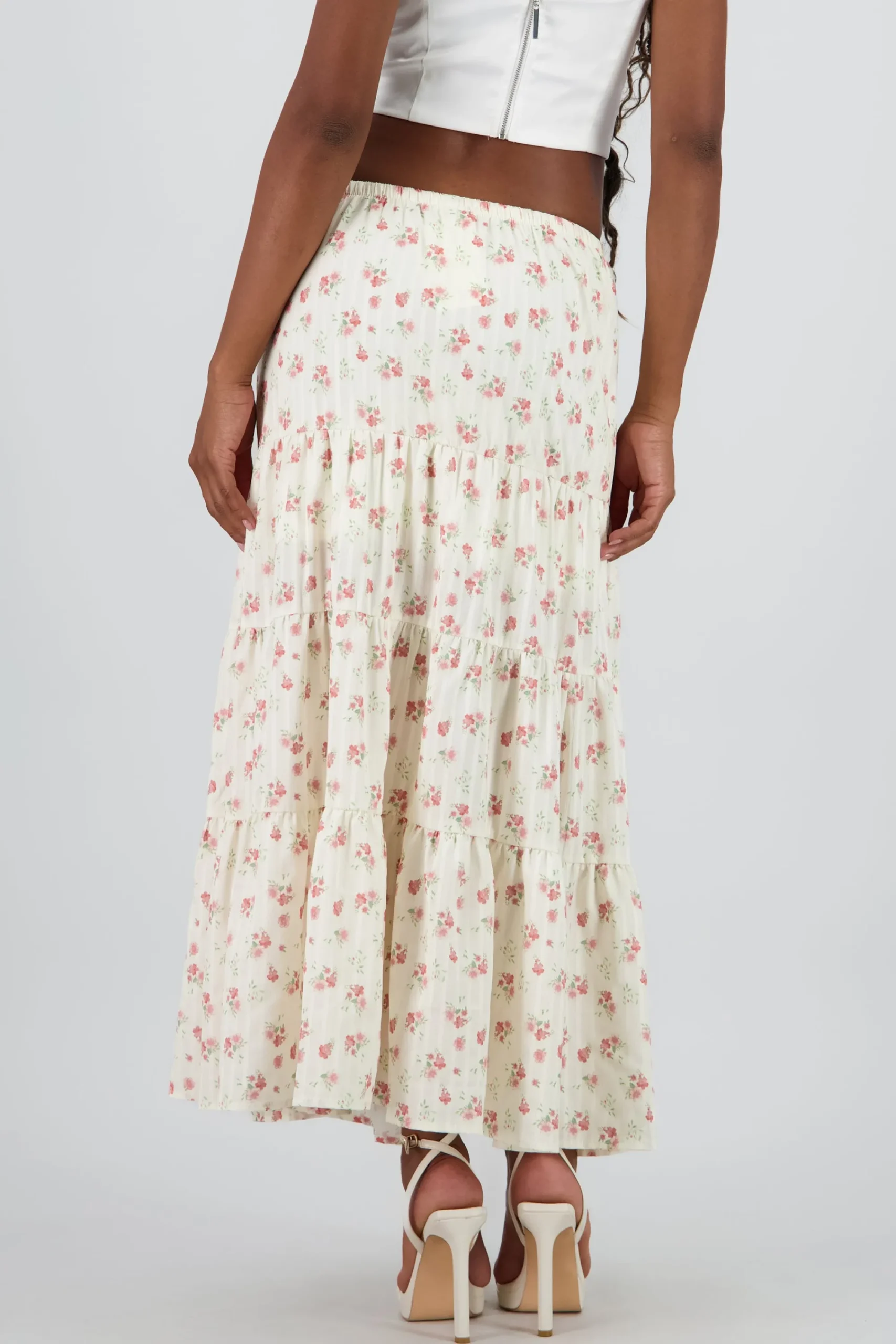 Shasa Floral Maxi Skirt