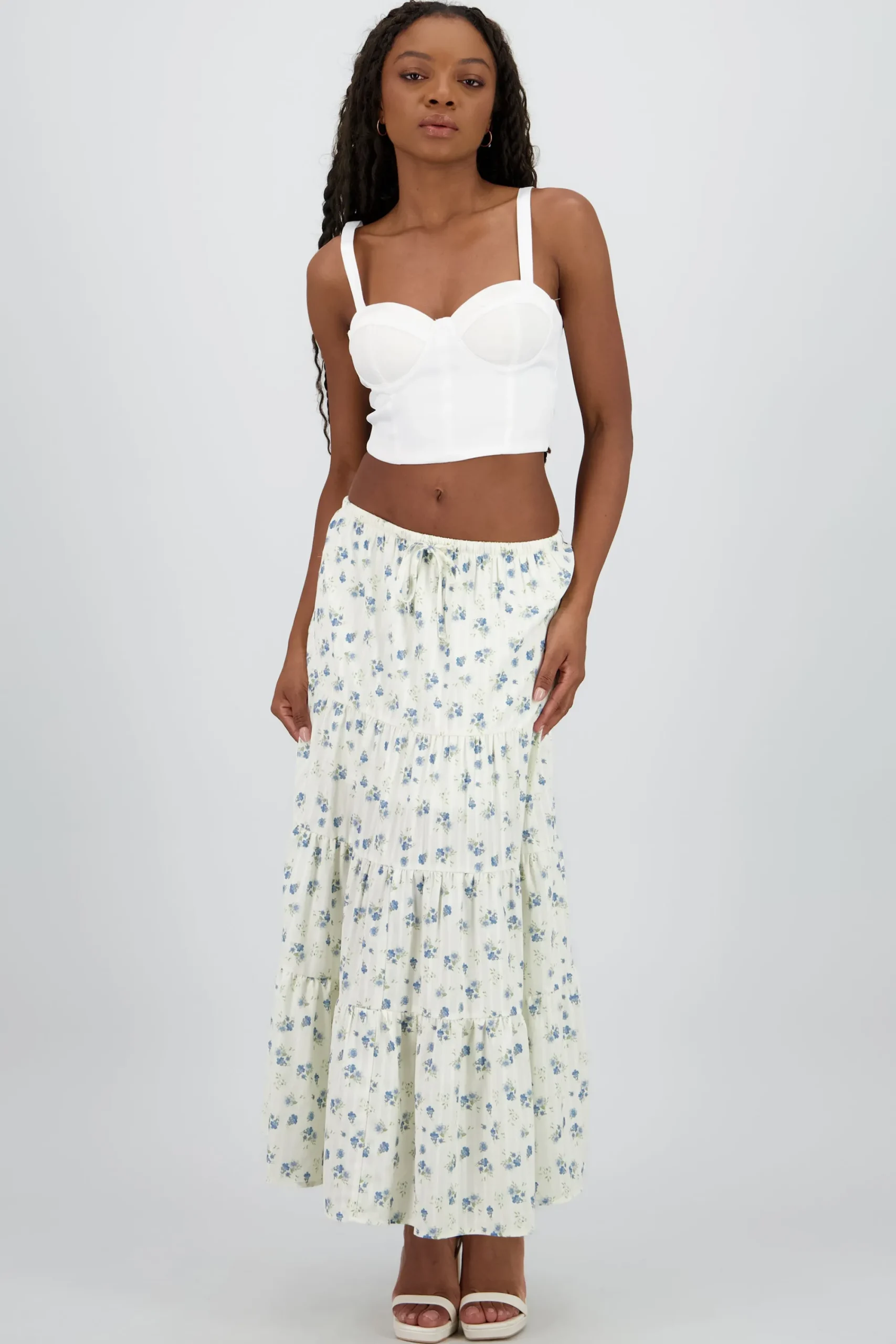 Shasa Floral Maxi Skirt