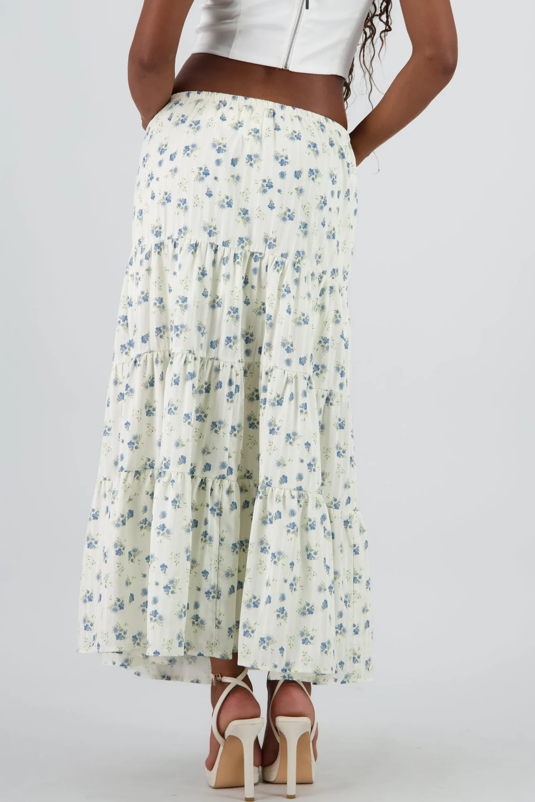 Shasa Floral Maxi Skirt