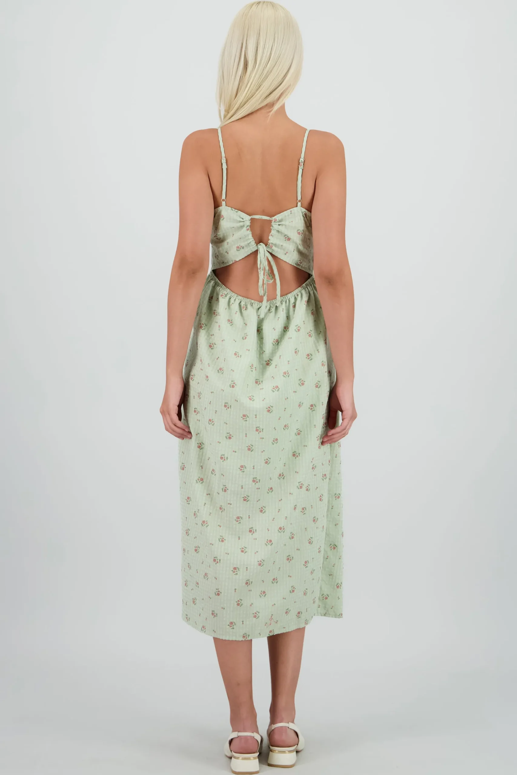 Shasa Floral Print Maxi Dress