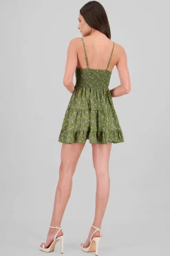 Shasa Floral Ruffled Day Dress