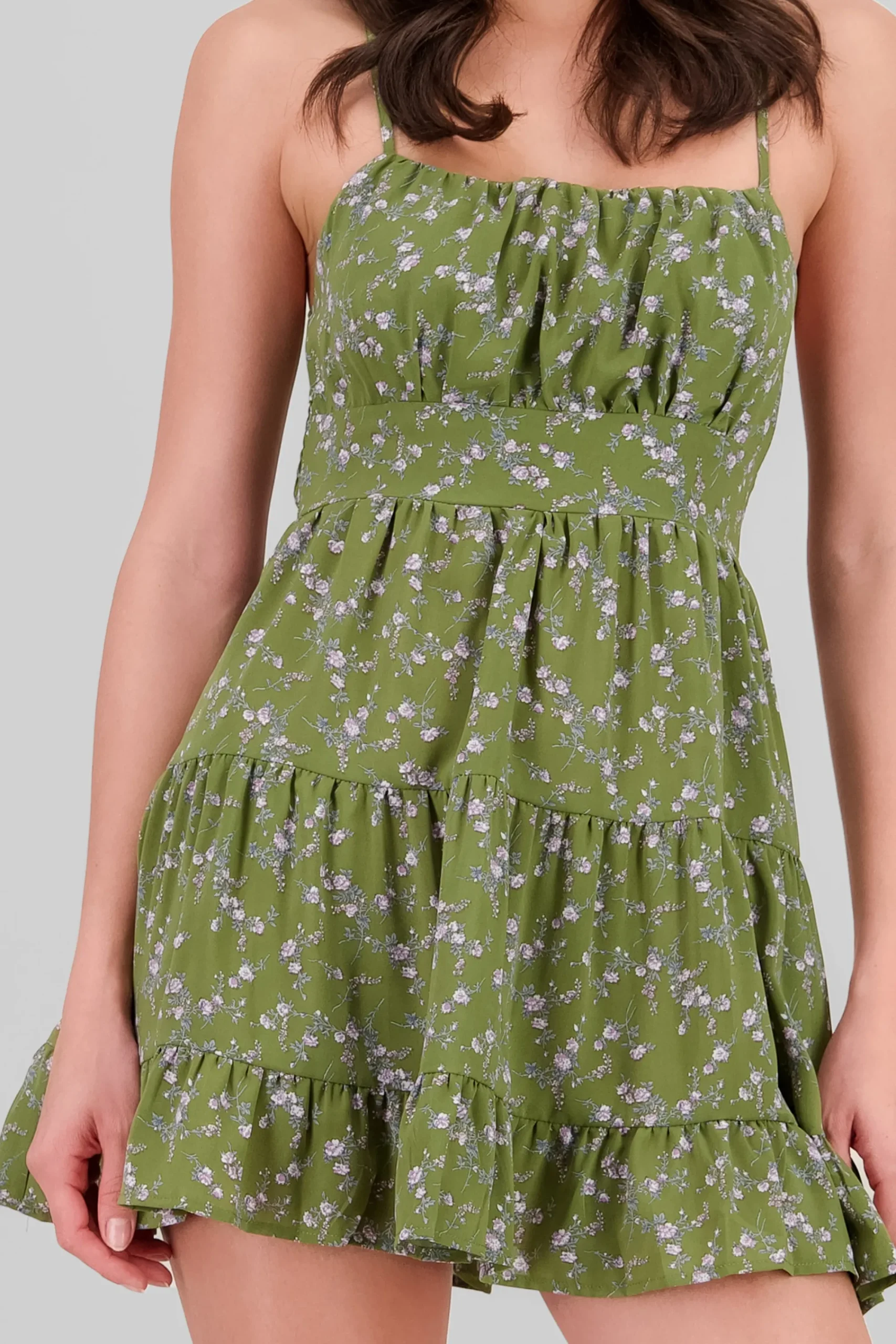 Shasa Floral Ruffled Day Dress