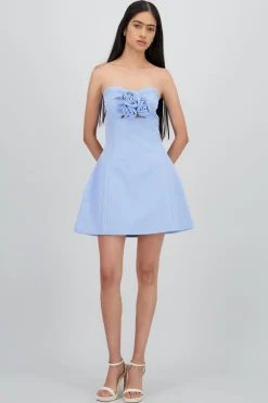 Shasa Flower Detail Mini Dress