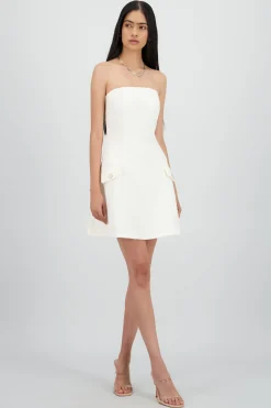 Shasa Flower Detail Mini Dress