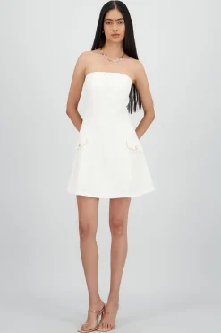 Shasa Flower Detail Mini Dress
