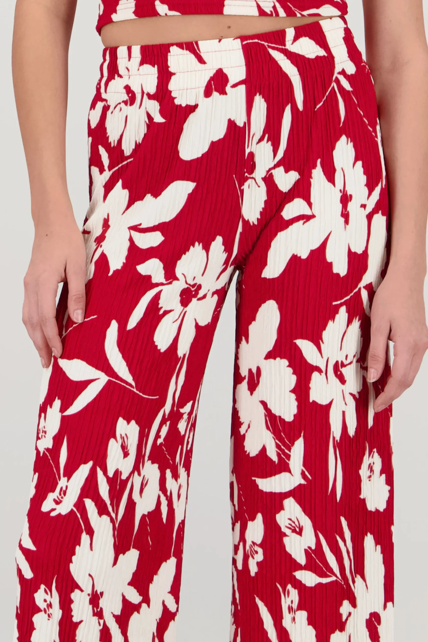 Shasa Flowing Tropical Floral Pants