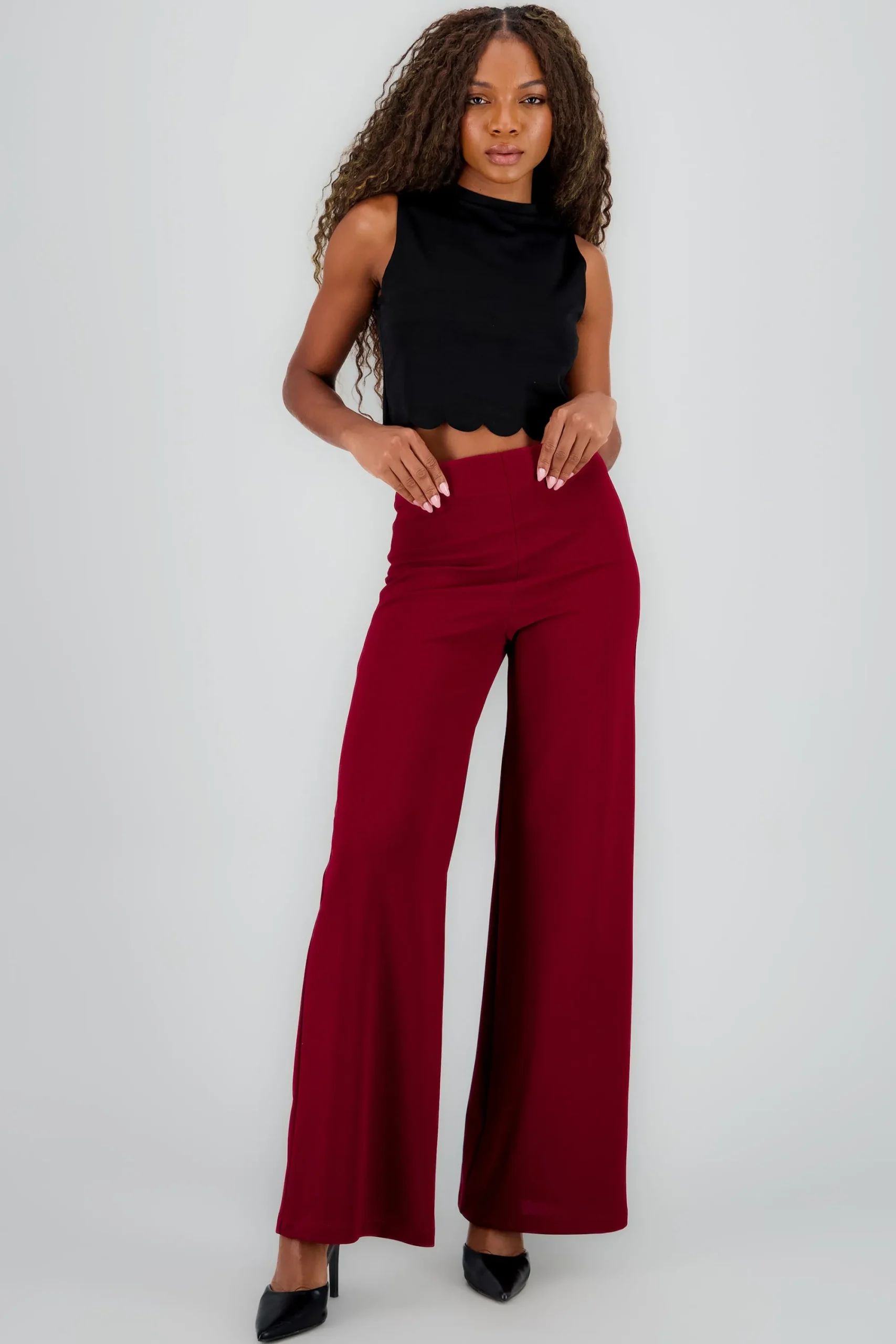 Shasa Flowy Wide Leg Pants