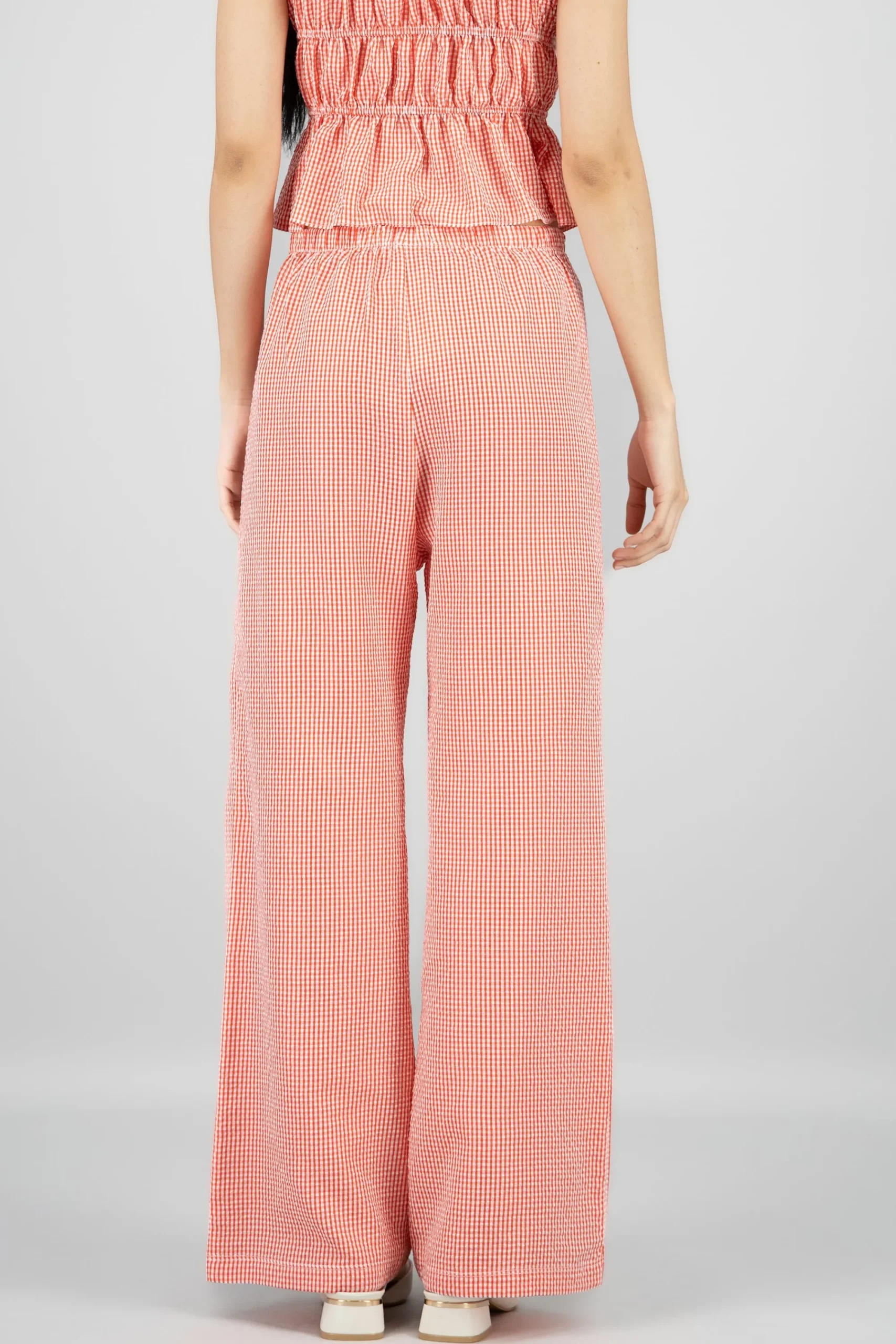 Shasa Fluid Plaid Pants