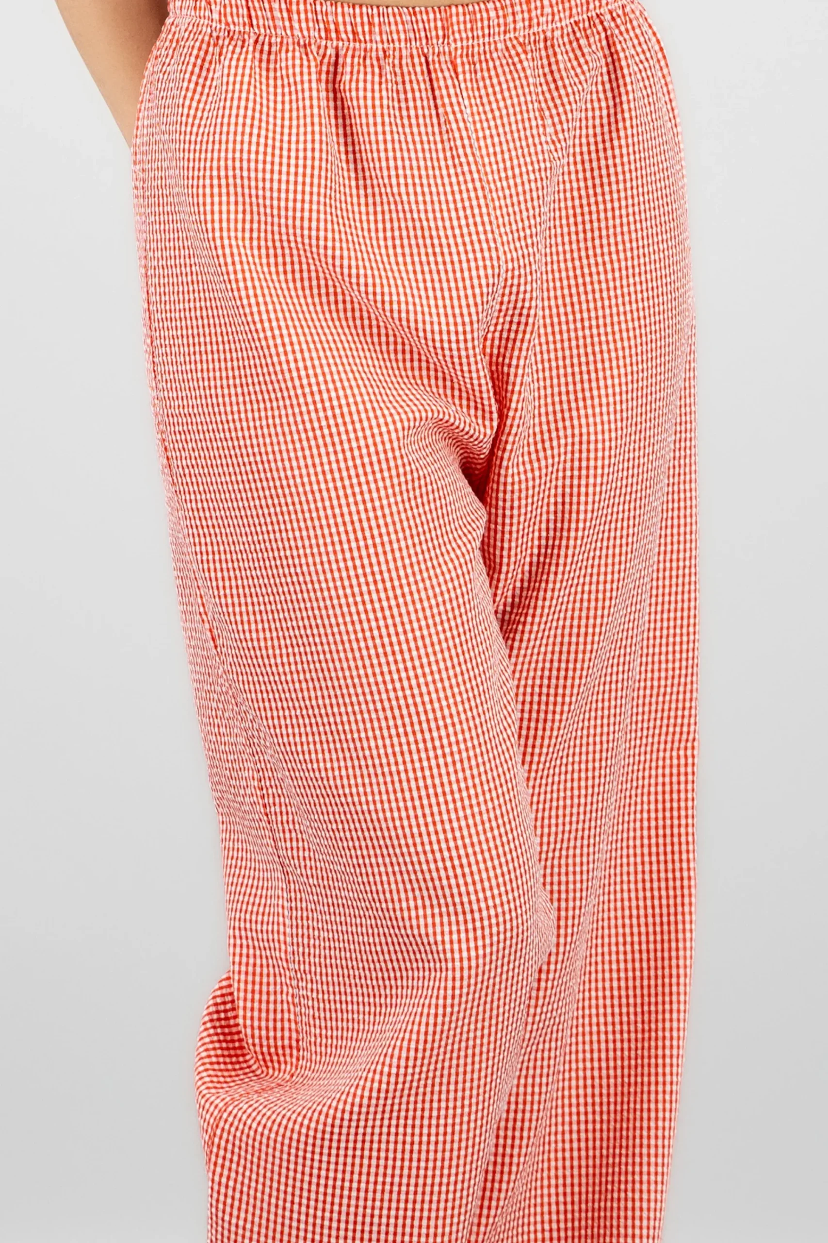 Shasa Fluid Plaid Pants