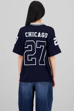 Shasa Glitter Number Sports T Shirt