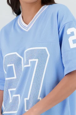 Shasa Glitter Number Sports T Shirt