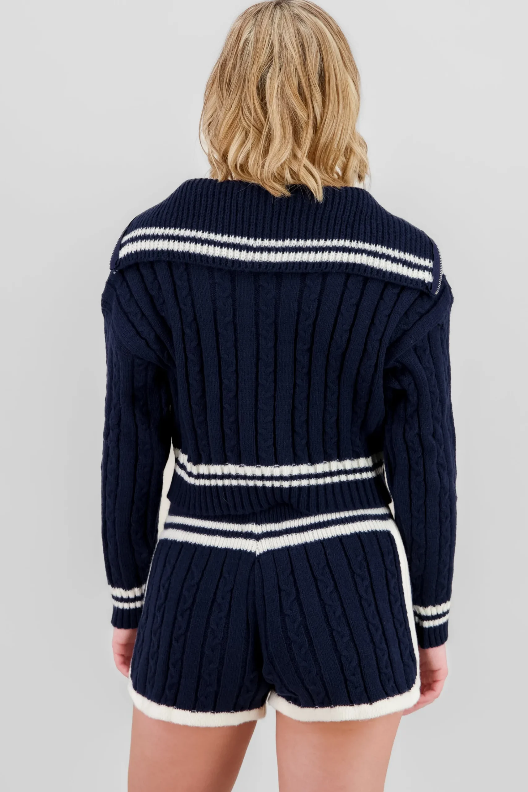 Shasa Half Zip Cardigan